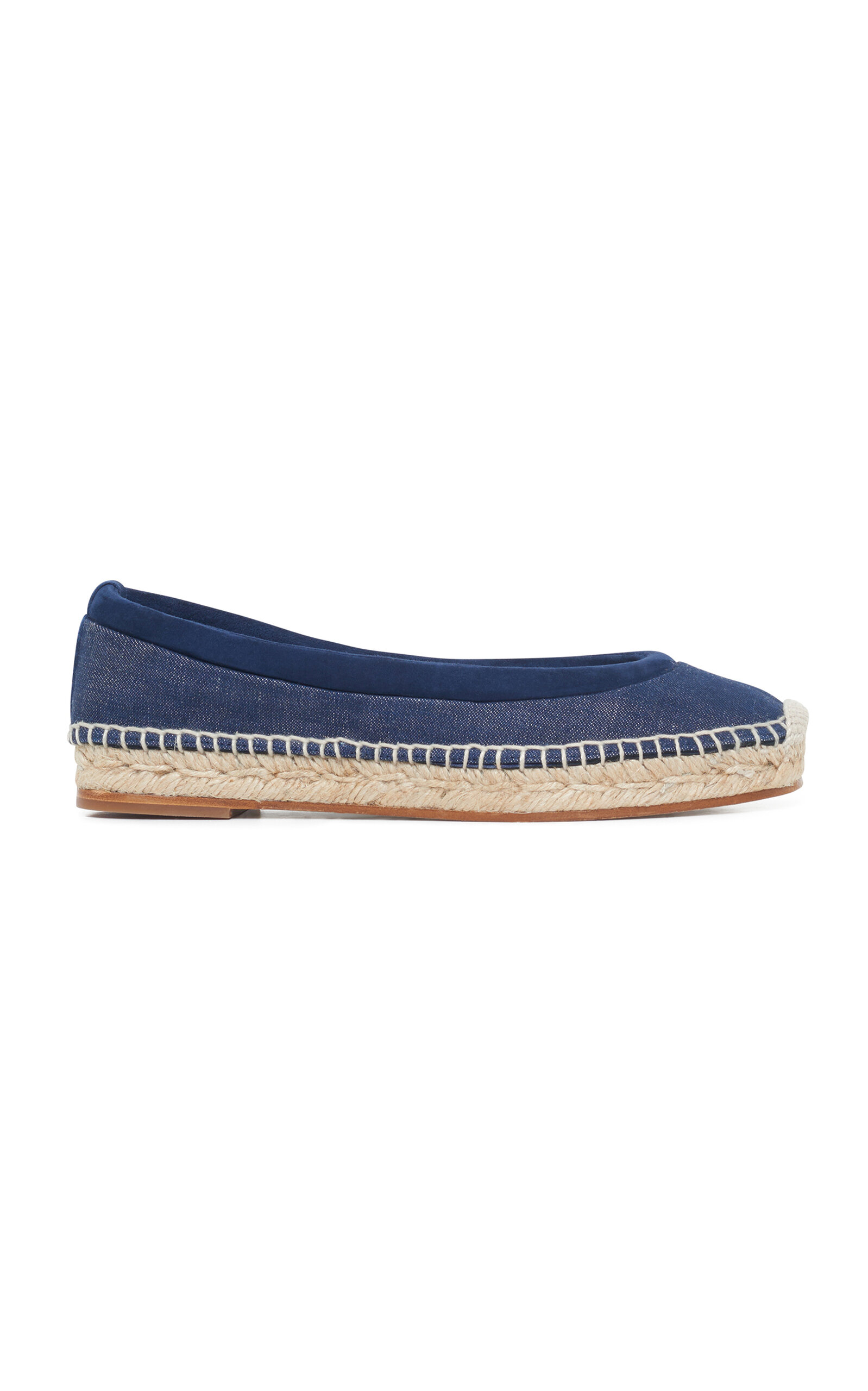 Gabriela Hearst Chariot Espadrille In Blue