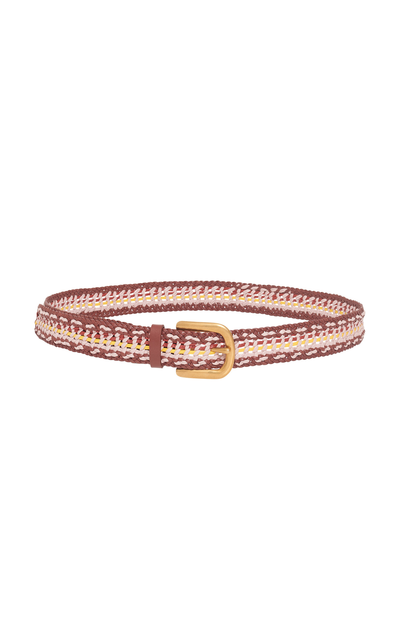 Gabriela Hearst Sam Woven Belt In Multi