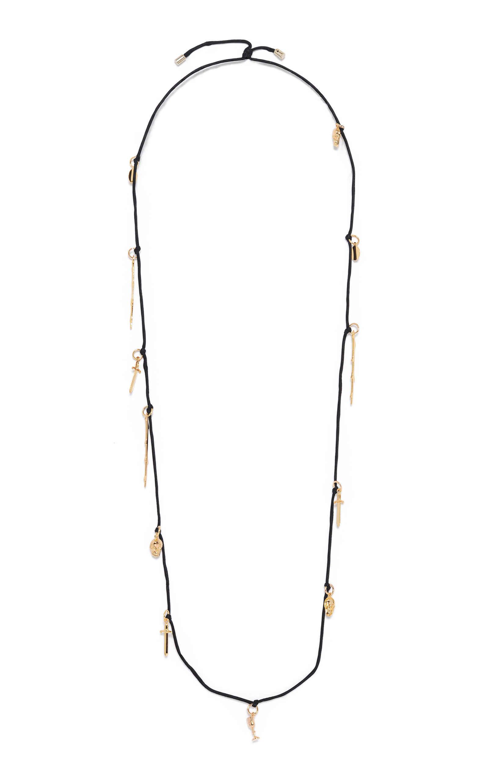 Gabriela Hearst Charm Necklace In Black