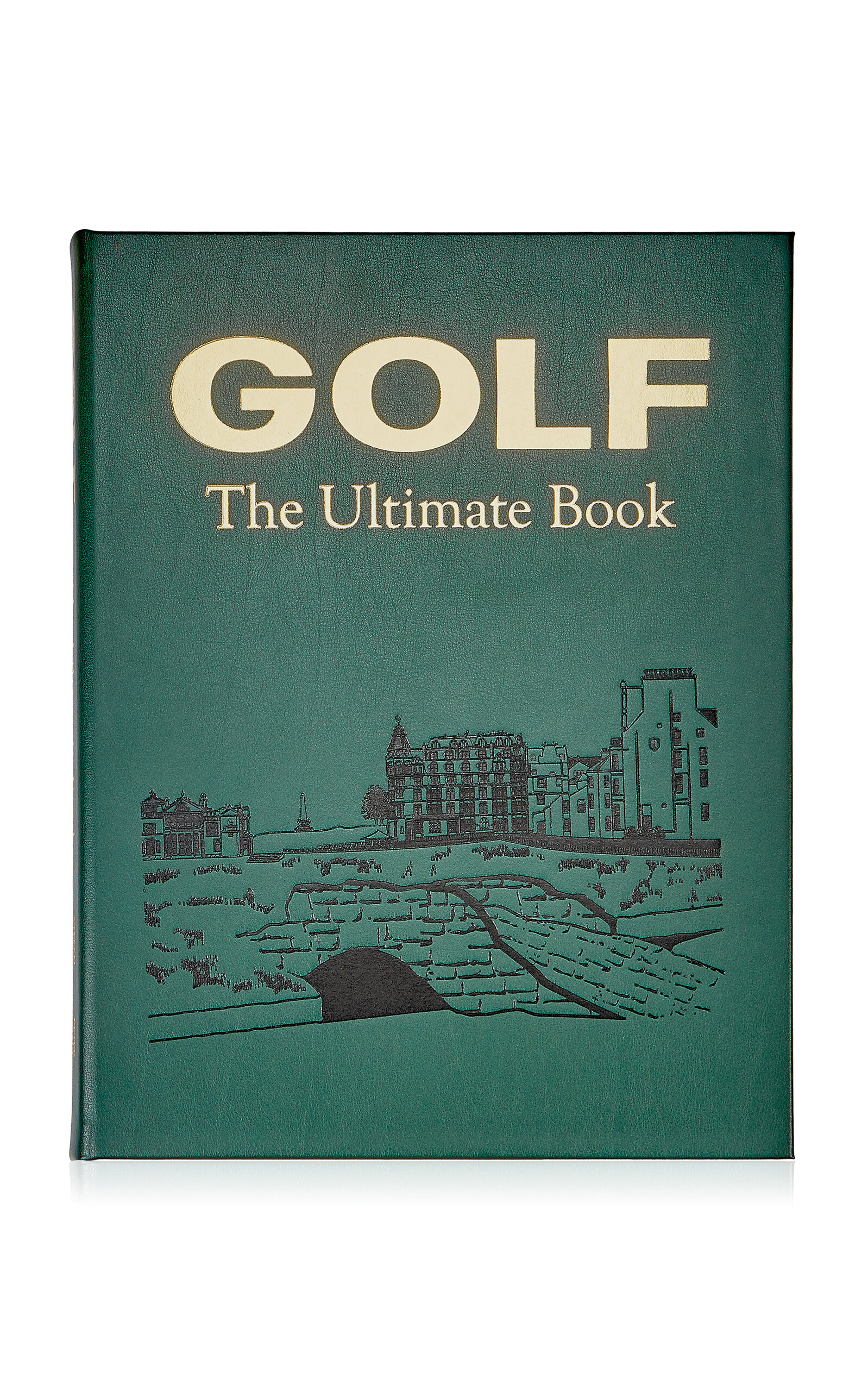 Graphic Image Golf: The Ultimate Book Hardcover Book - Green