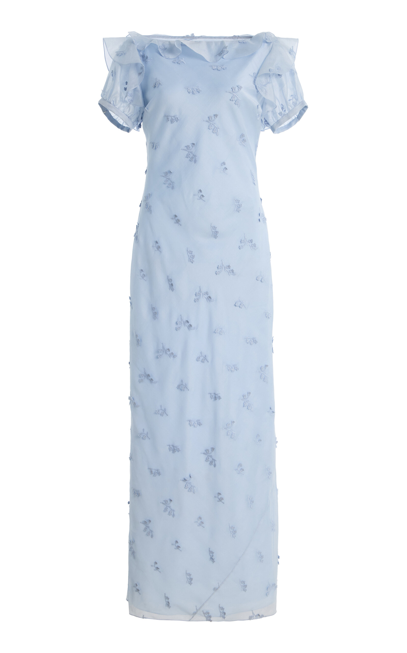 Altuzarra Lafont Embroidered Maxi Dress