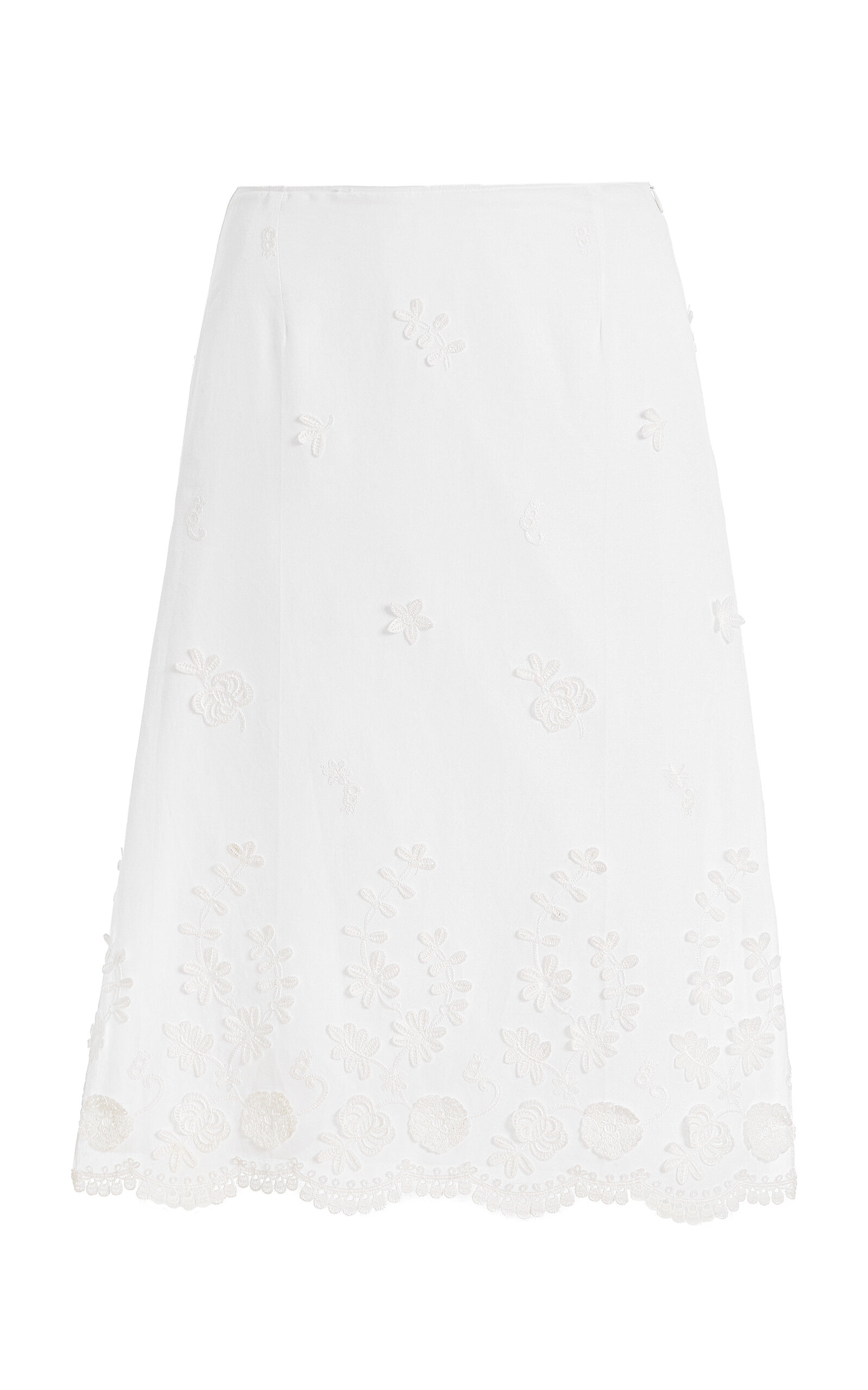 Altuzarra Malik Embellished Cotton Midi Skirt - Men's Clothing