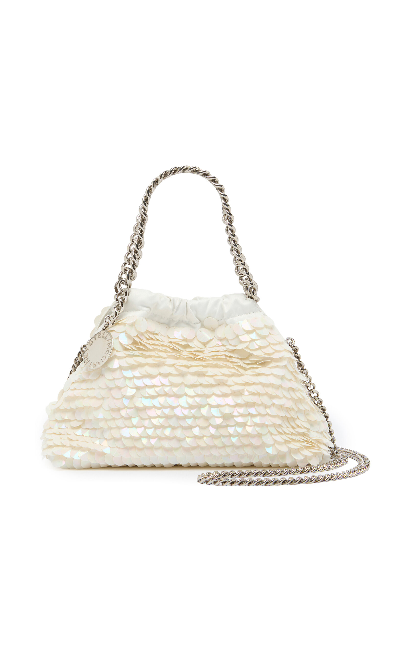 Stella McCartney Mini Falabella Drawstring Bag - White - OS