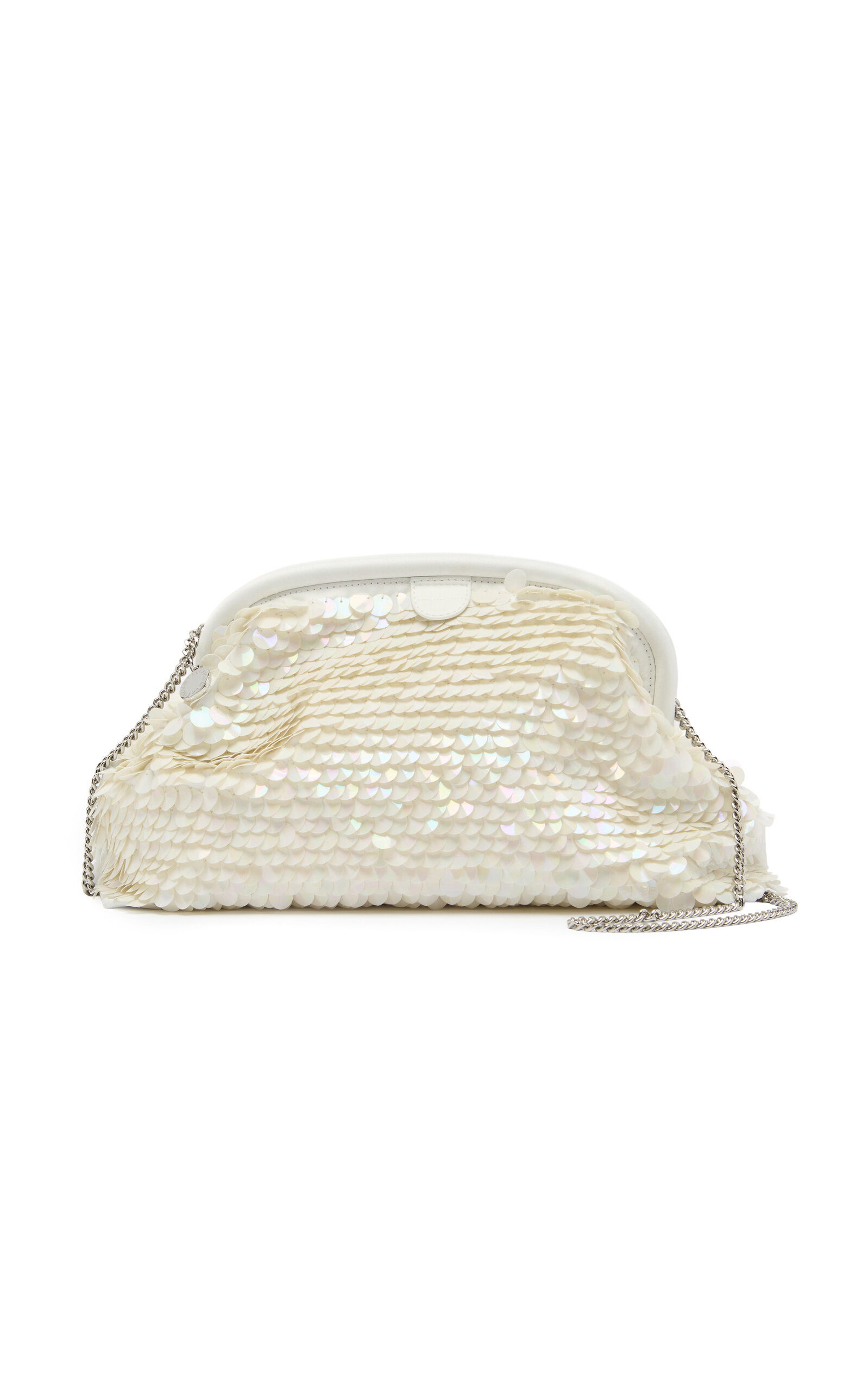 Stella McCartney Falabella Soft Clutch - White - OS