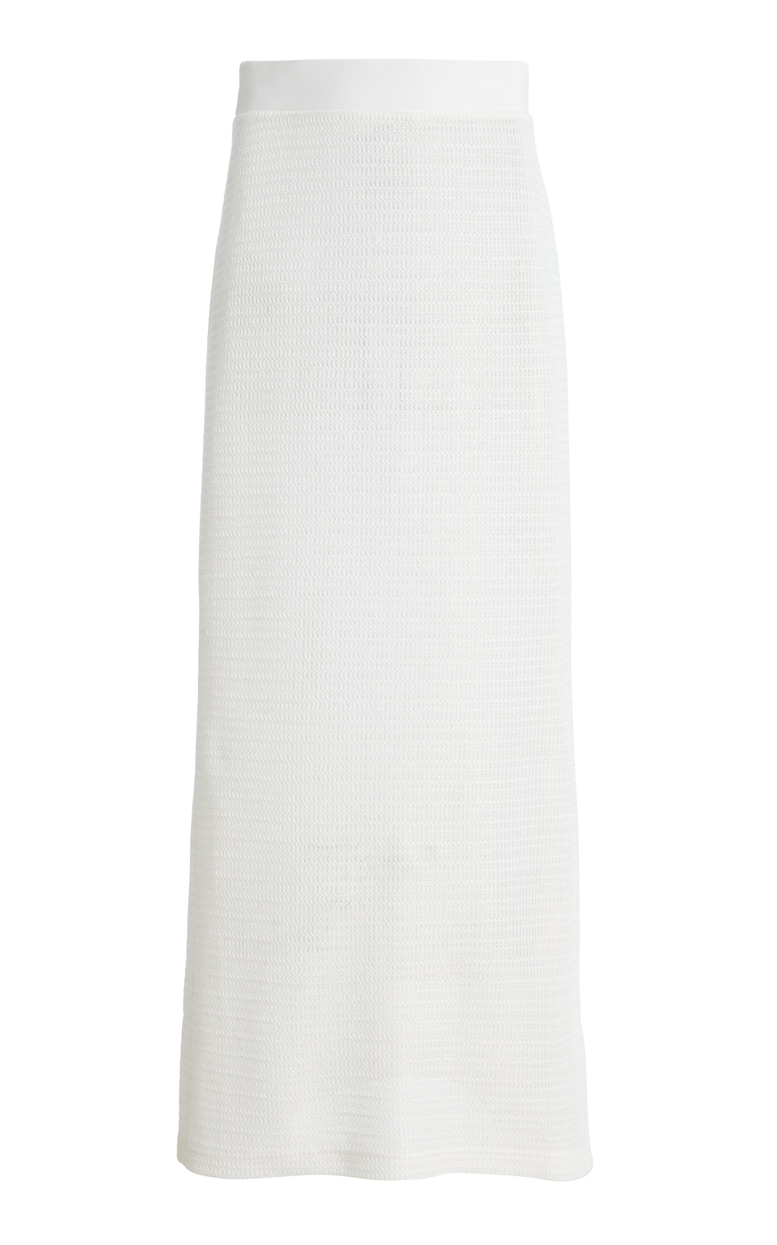 SIMKHAI Nicky Crocheted Midi Skirt