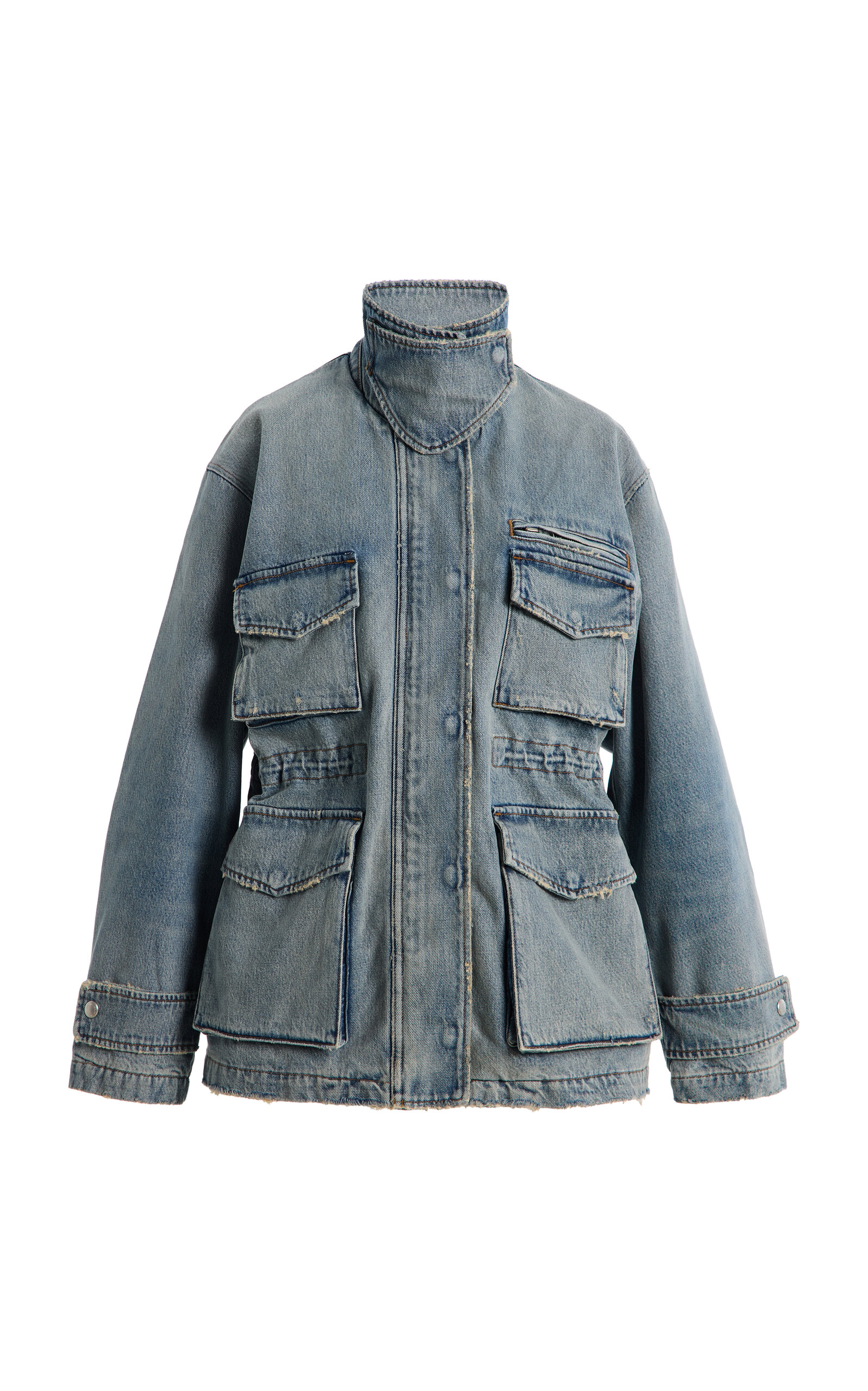 Agolde Aubrey Denim Jacket - Women's Clothing
