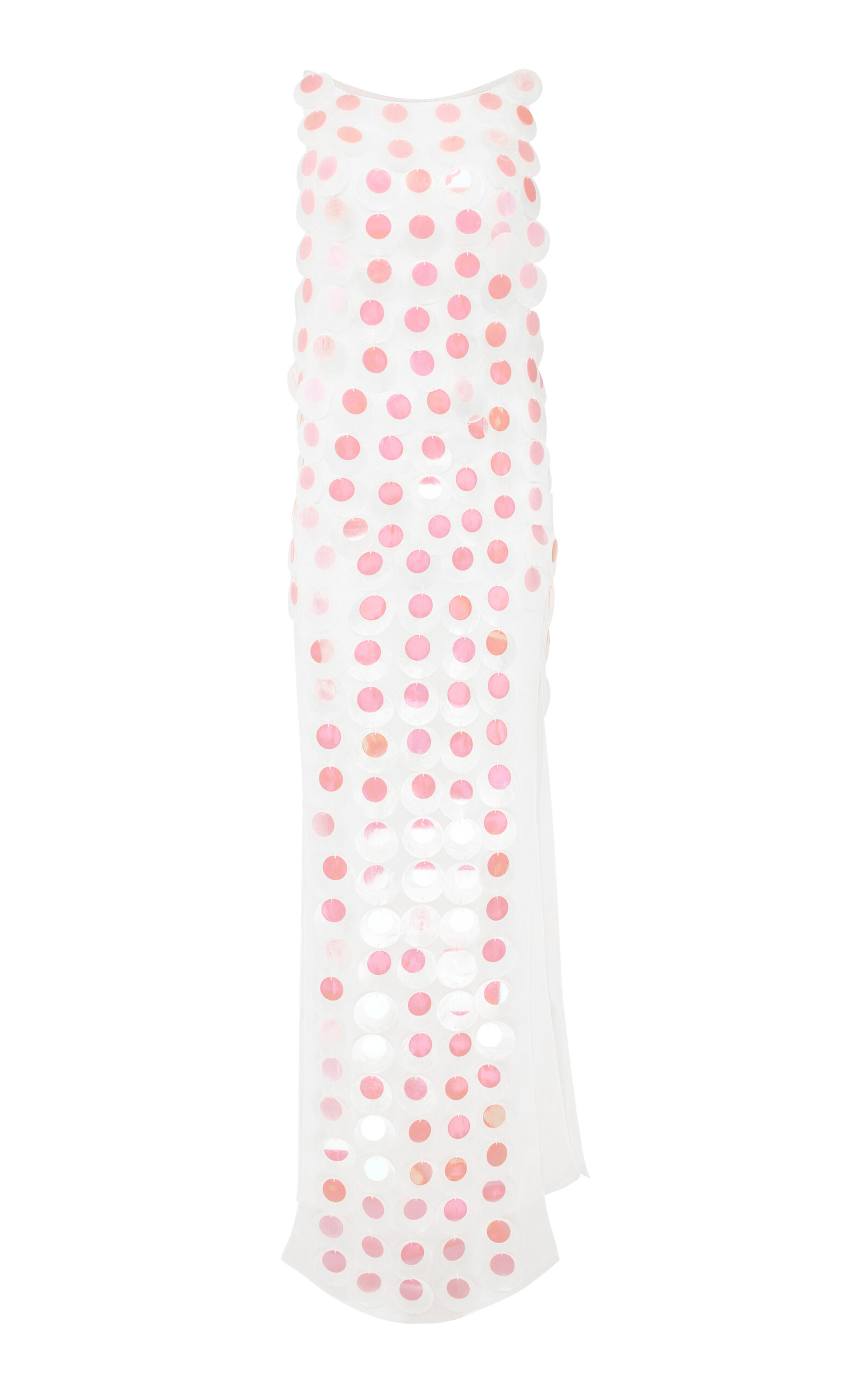 Conner Ives Sequined Silk-chiffon Gown In Multi