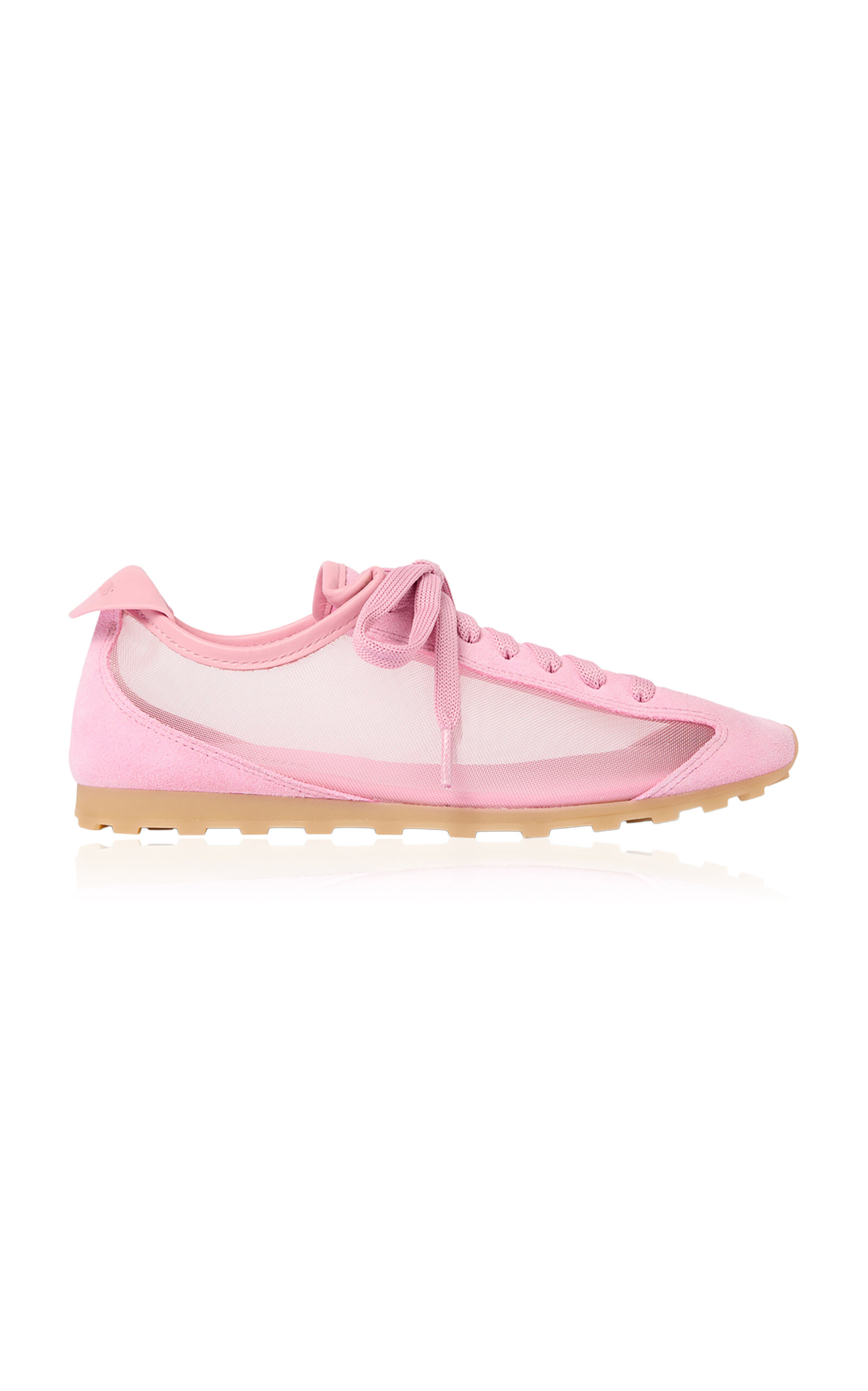 Jacquemus Les Tennis Suede-Tulle Sneakers - Moda Operandi