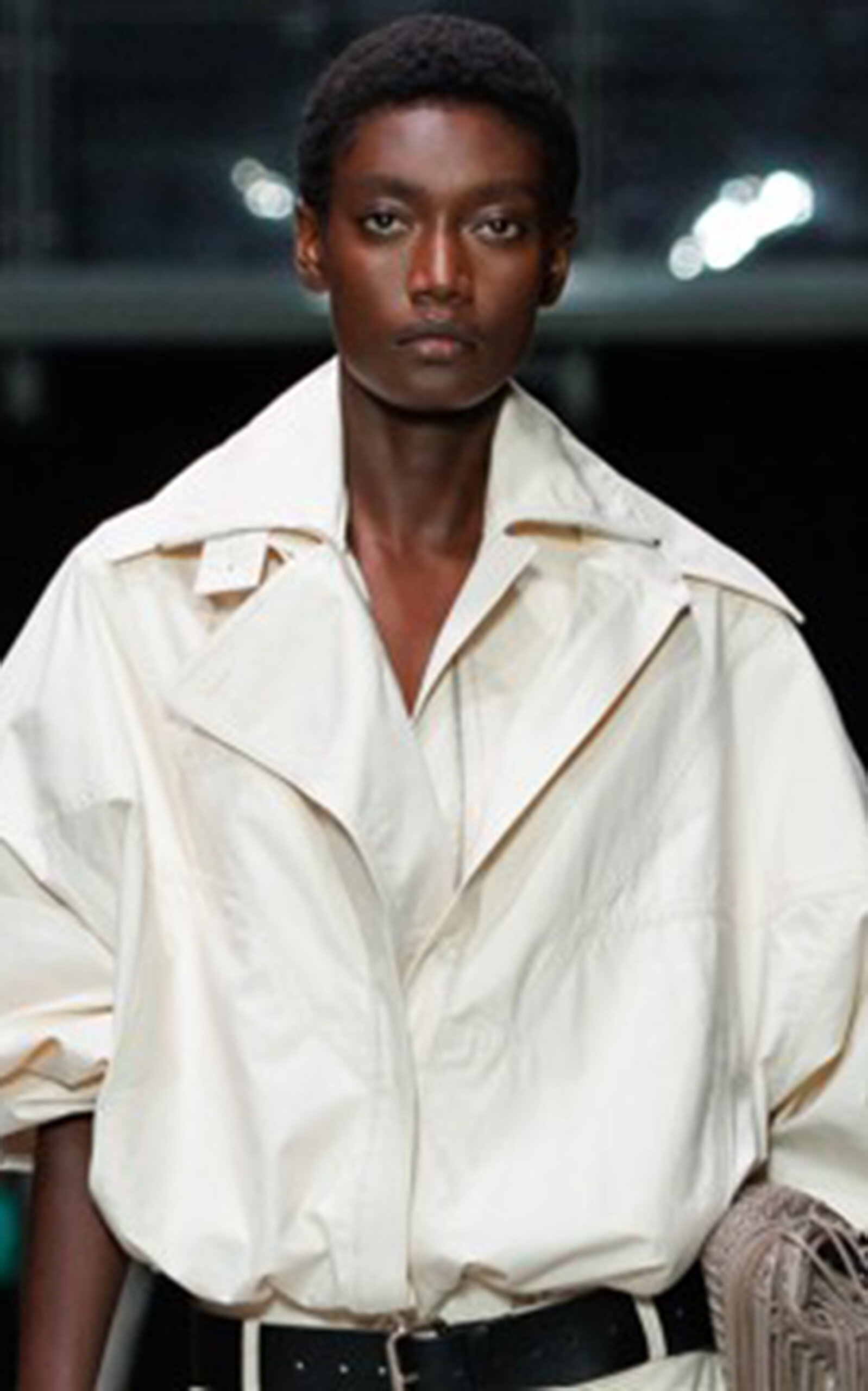 Stella Mccartney Relaxed Washed-cotton Bomber Jacket In White
