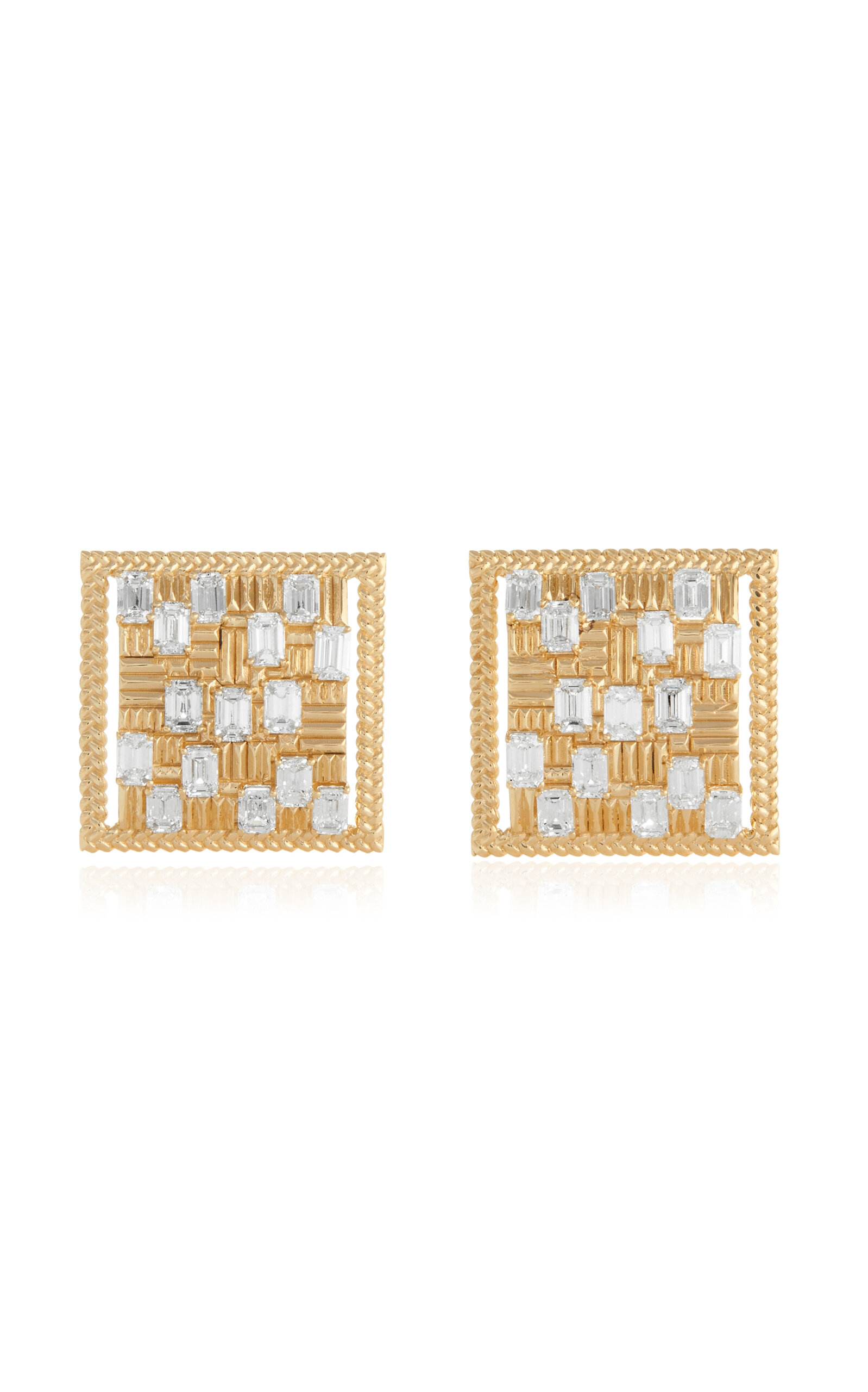 Gwen Beloti 14kt Yellow Gold Woven Essentia In Gold