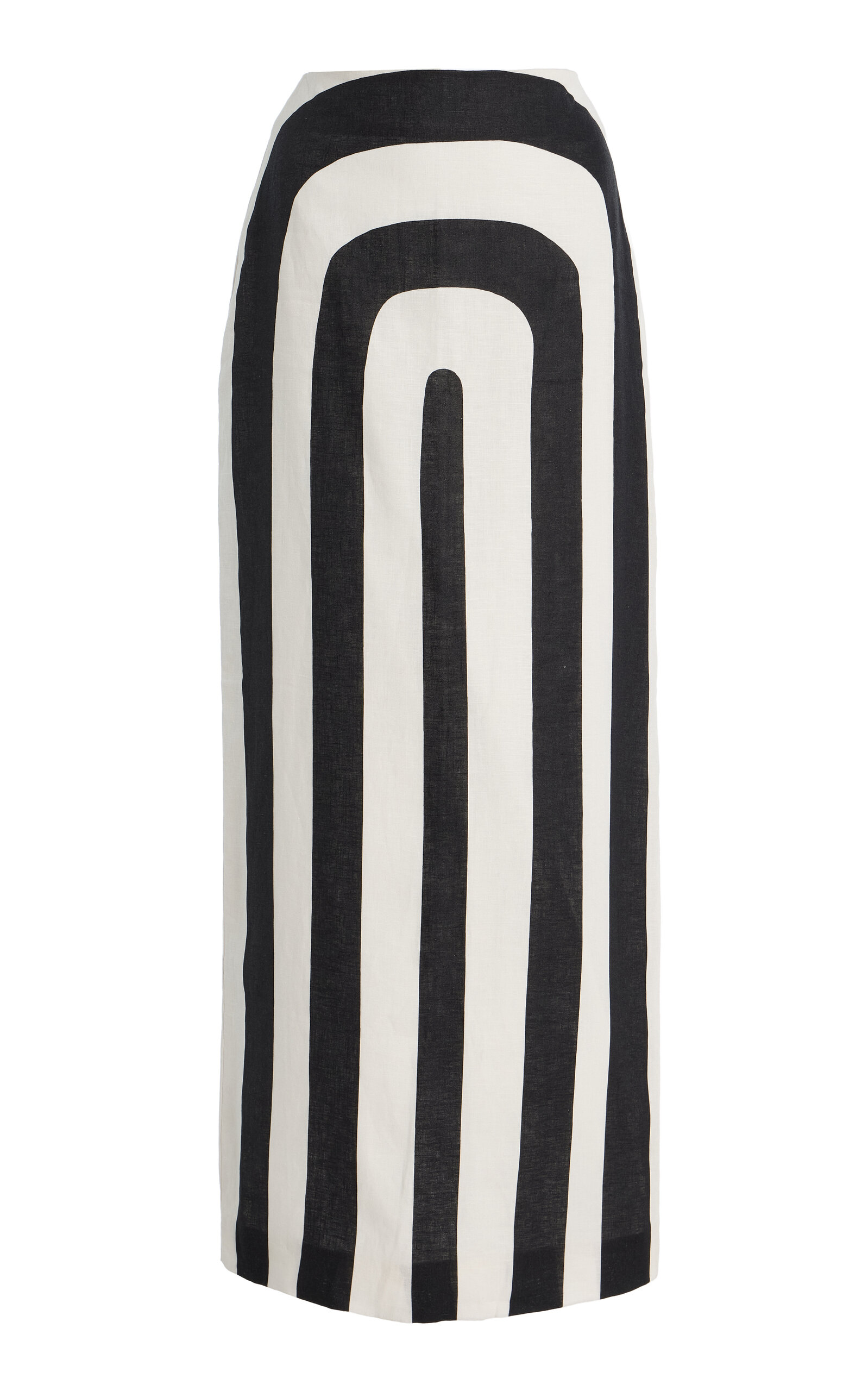 Cala de la Cruz Bruna Linen Skirt