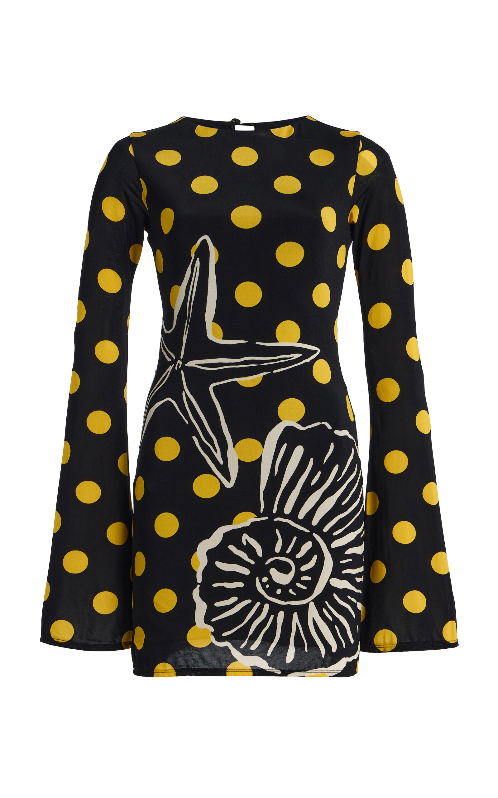Cala de la Cruz Maisha Printed Mini Dress