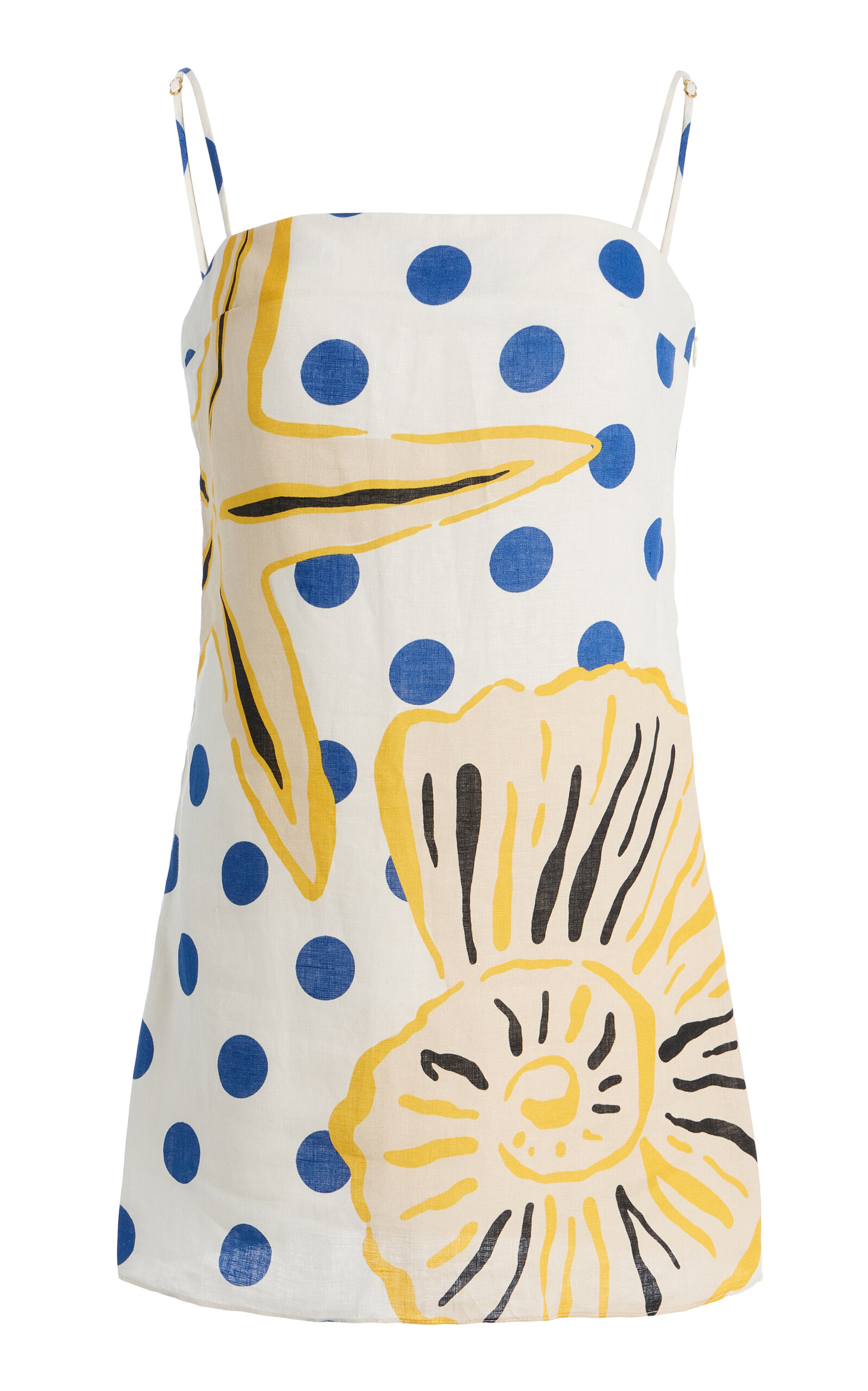 Cala de la Cruz Ancona Linen Dress - Moda Operandi