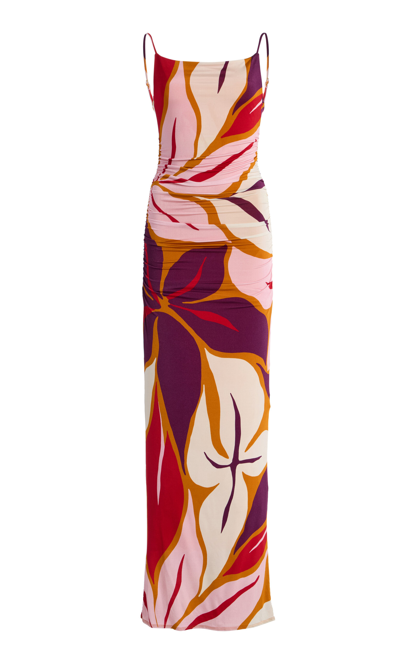 Cala de la Cruz Kim Printed Maxi Dress