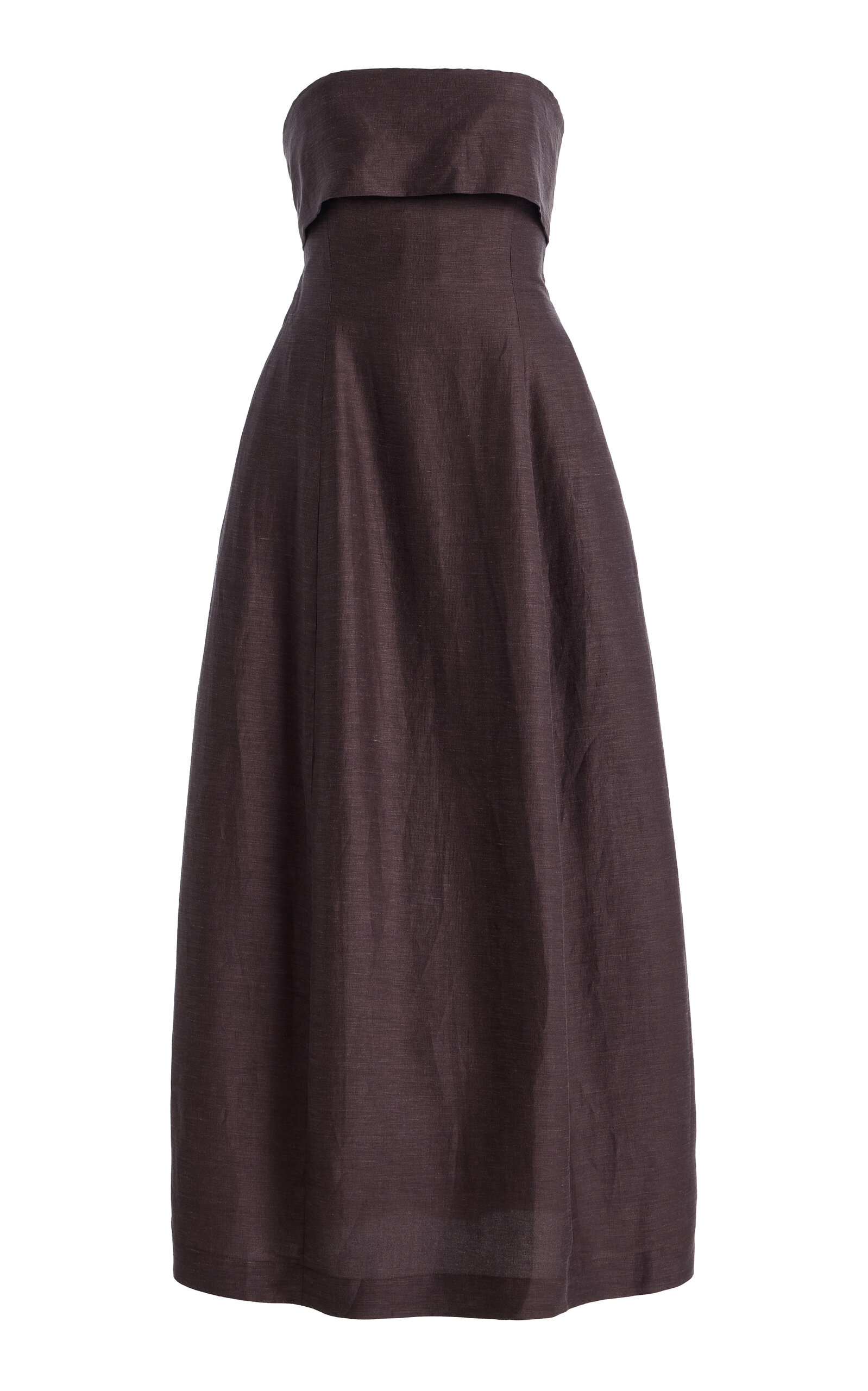 BONDI BORN Bormio Bandeau Maxi Dress