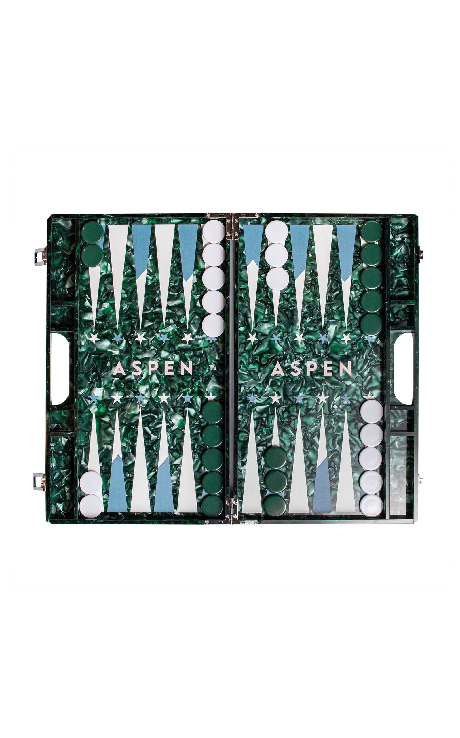 Maison Games Aspen Backgammon In Green