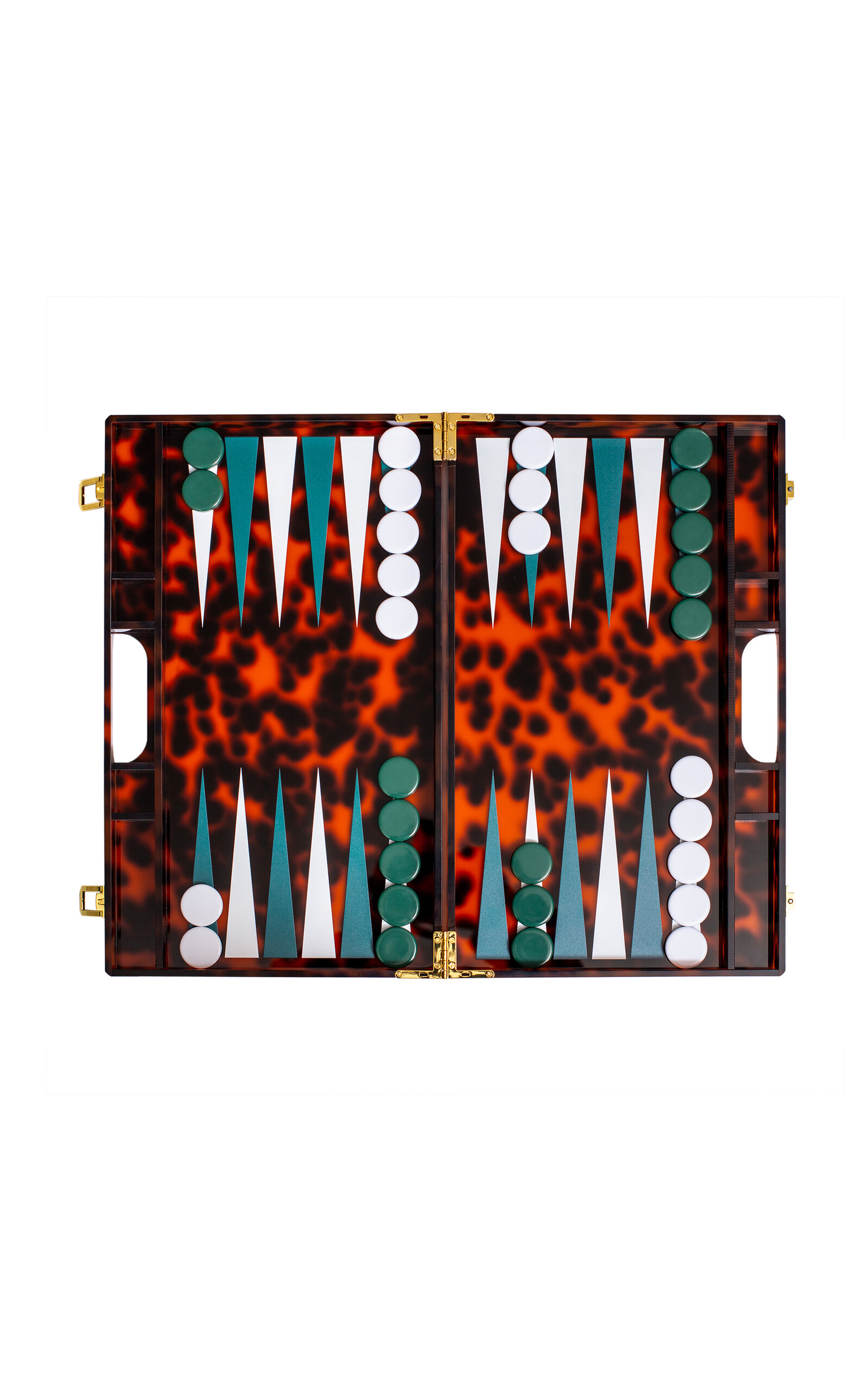 Maison Games Tortoise Backgammon In Brown