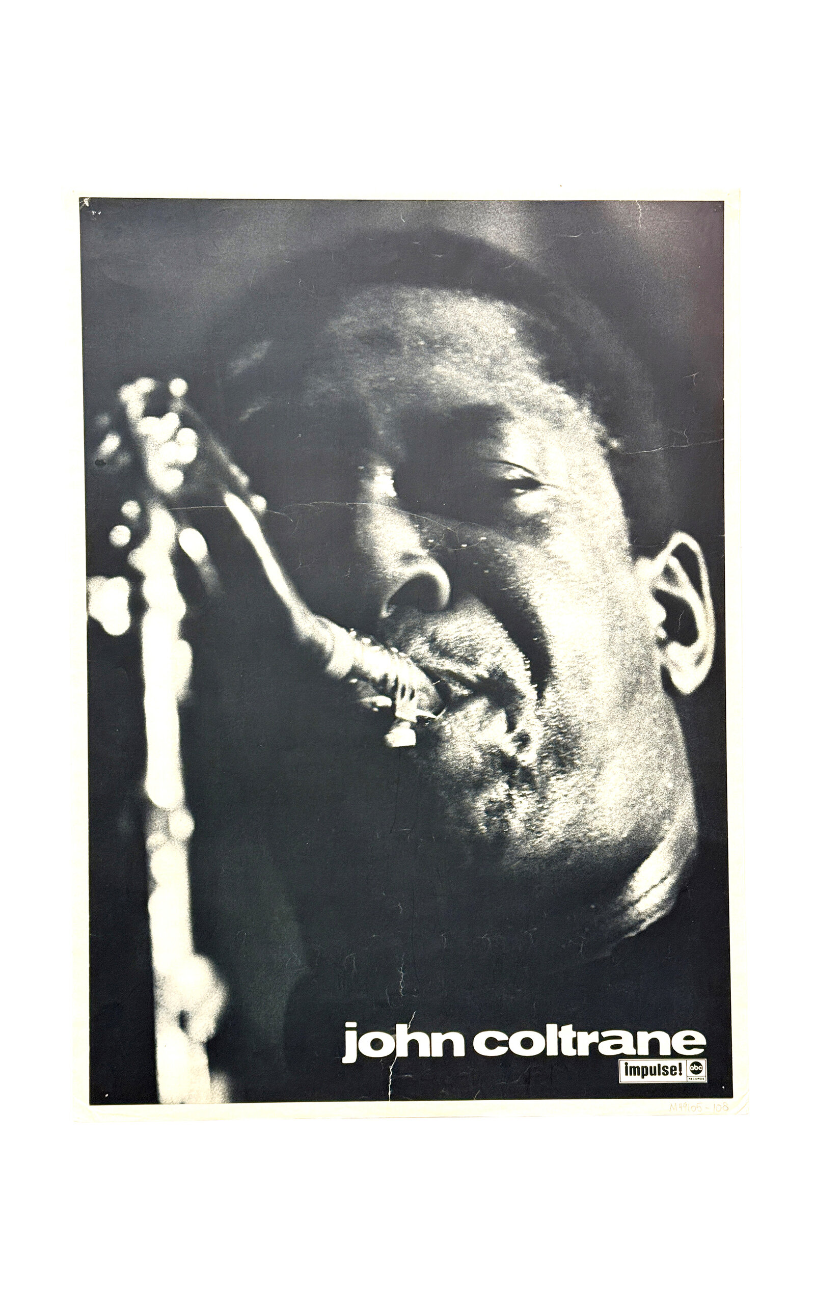 Boo-hooray John Coltrane (original 1967 Promo Poster; Offset Lithograph) In Multi