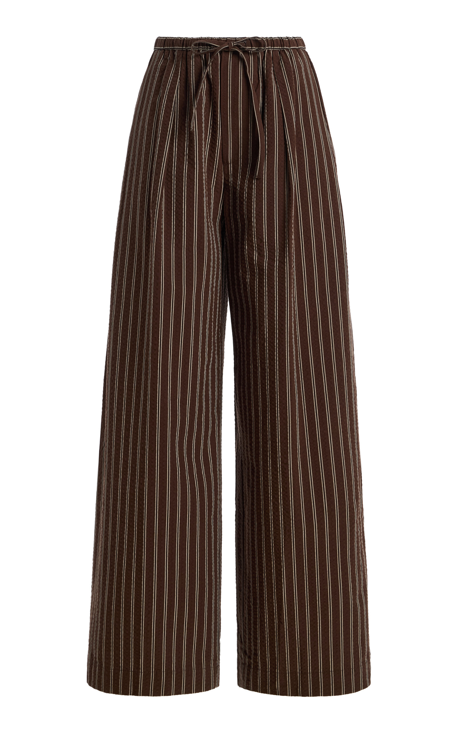 CLOSED Cotton Seersucker Wide-Leg Pants | Thumbnail 7