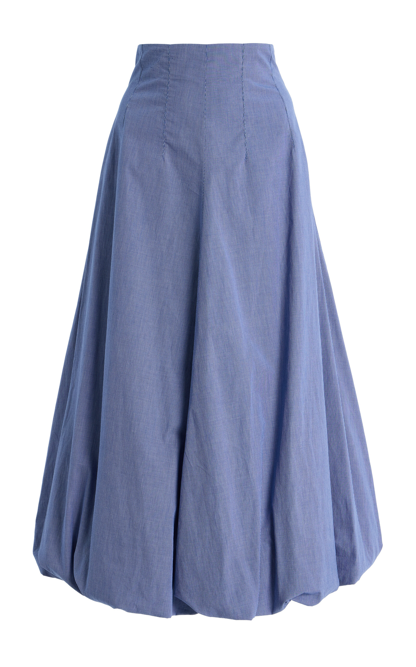 TWP Full Intentions High-Rise Cotton Midi Skirt