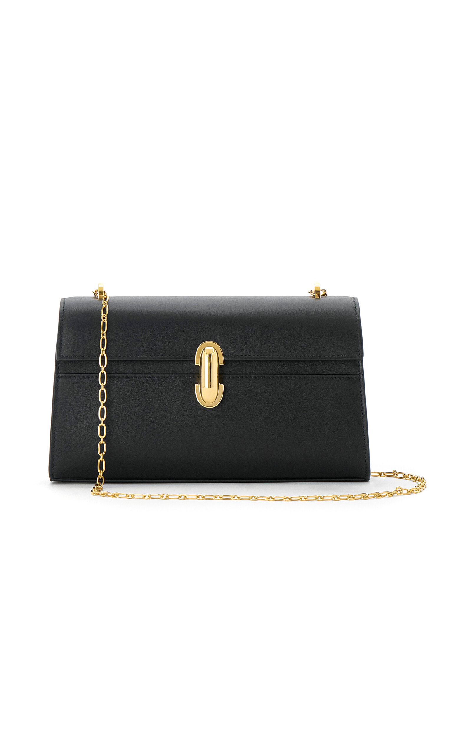 Savette The Symmetry Leather Pochette - Moda Operandi