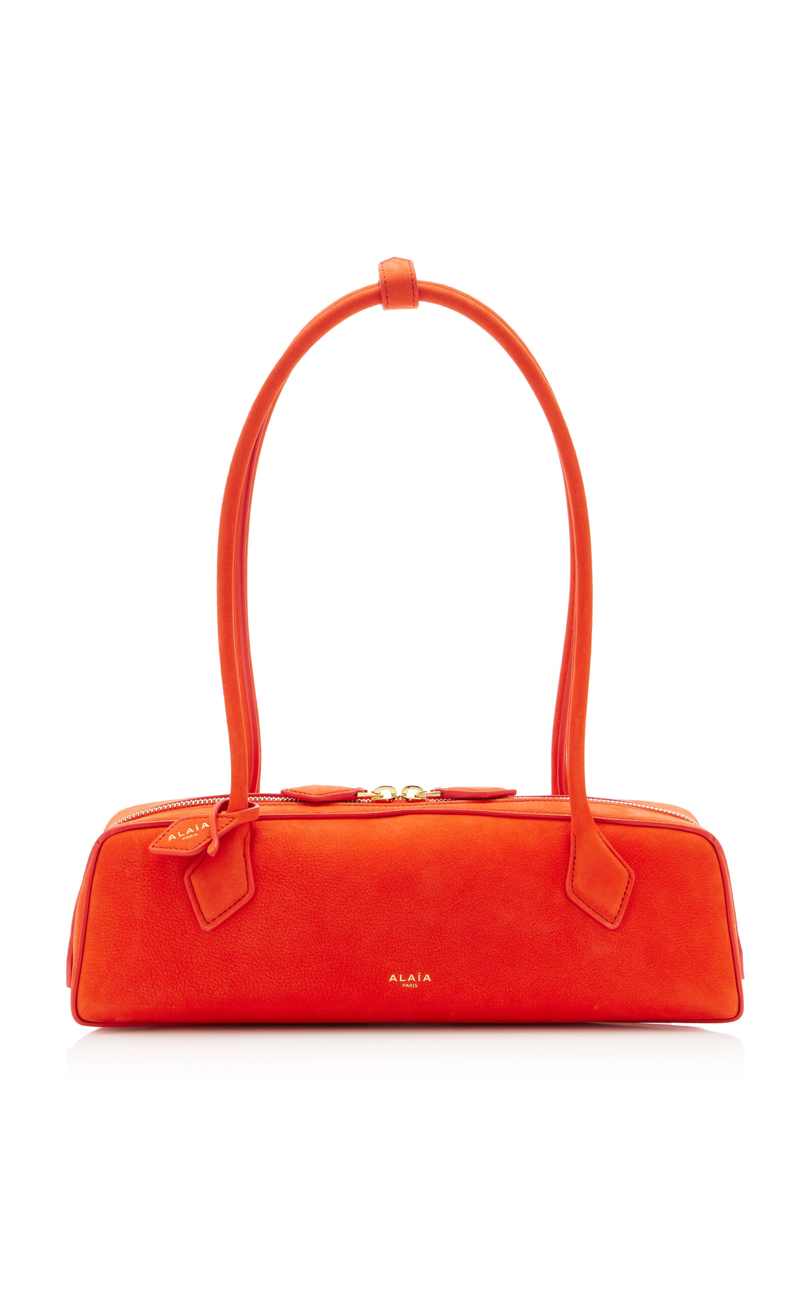 ALAÏA Le Teckel Medium Nubuck Bag