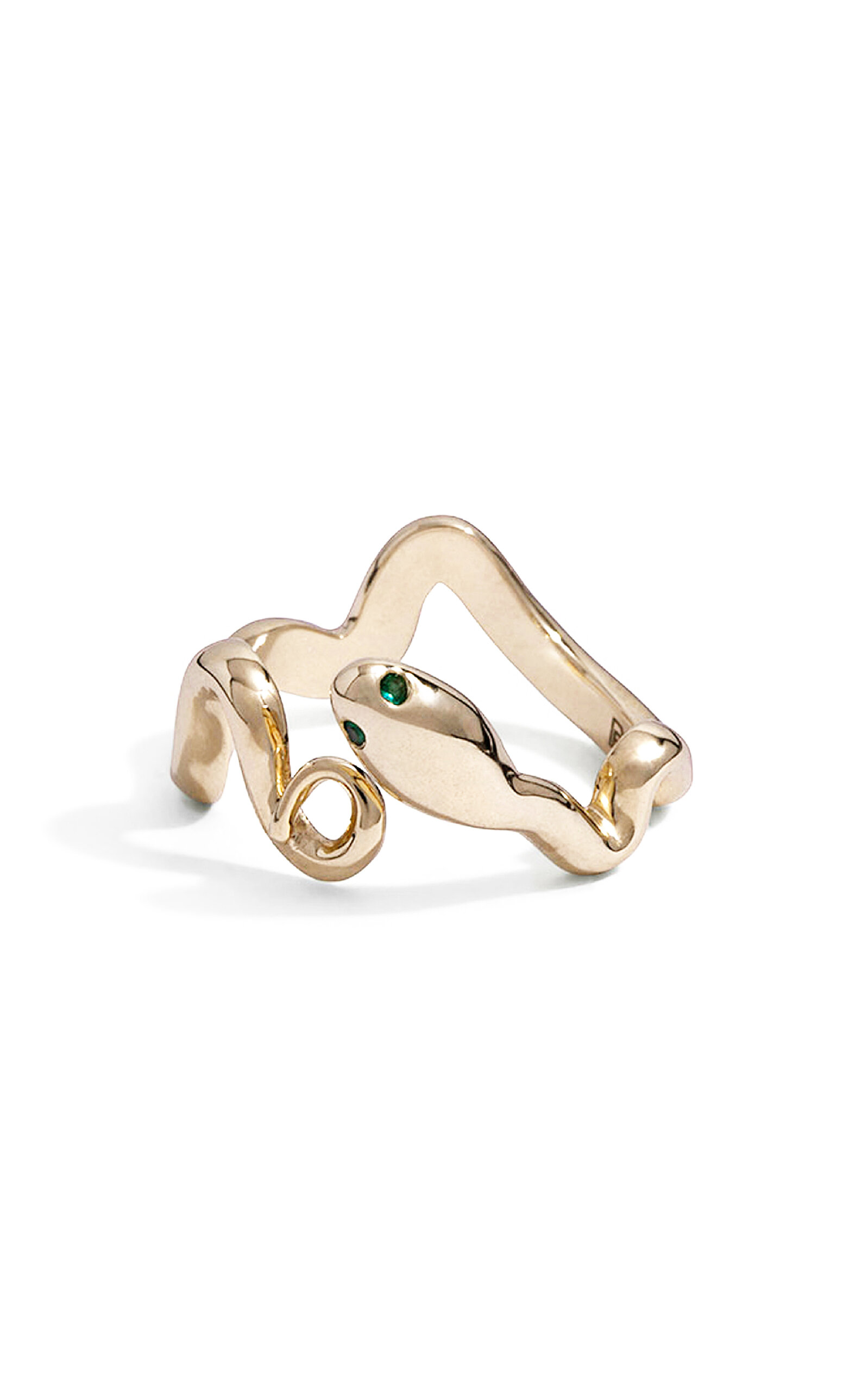 Bleecker & Prince - Cosmic & Wild 14K Gold Emerald Ring - Gold - US 8 - Moda Operandi - Gifts For Her