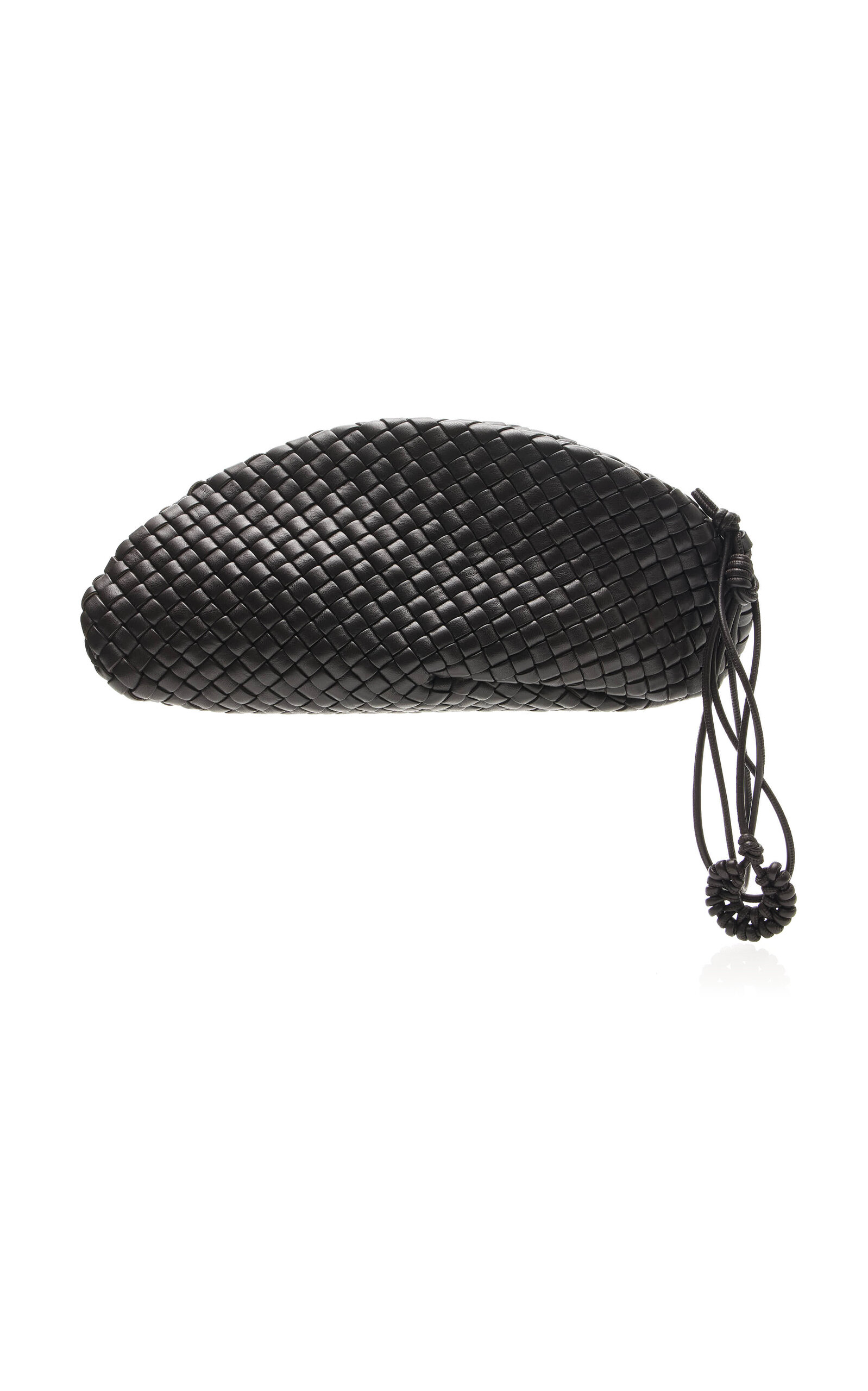 Bottega Veneta Vongola Intrecciato Leather Clutch