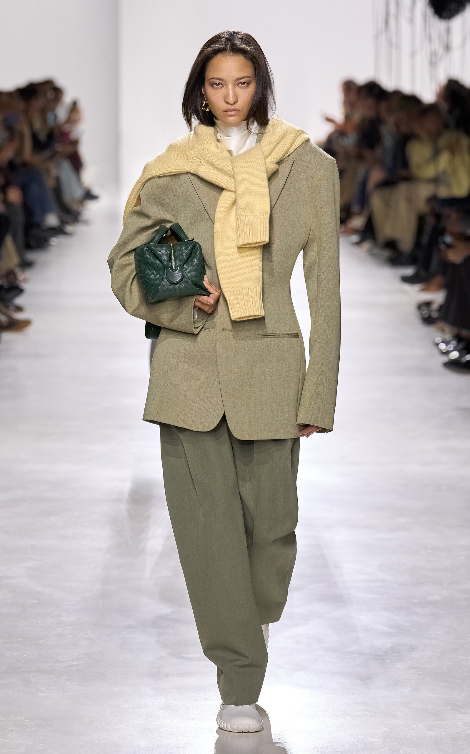 Bottega Veneta Squash Intrecciato Bag - Green - OS