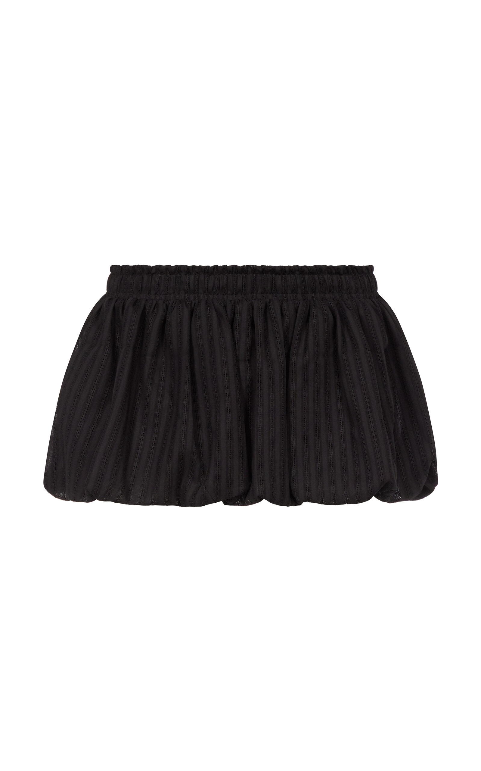 Ludovic De Saint Sernin Diane Asymmetrical Lace Mini Skirt In Black