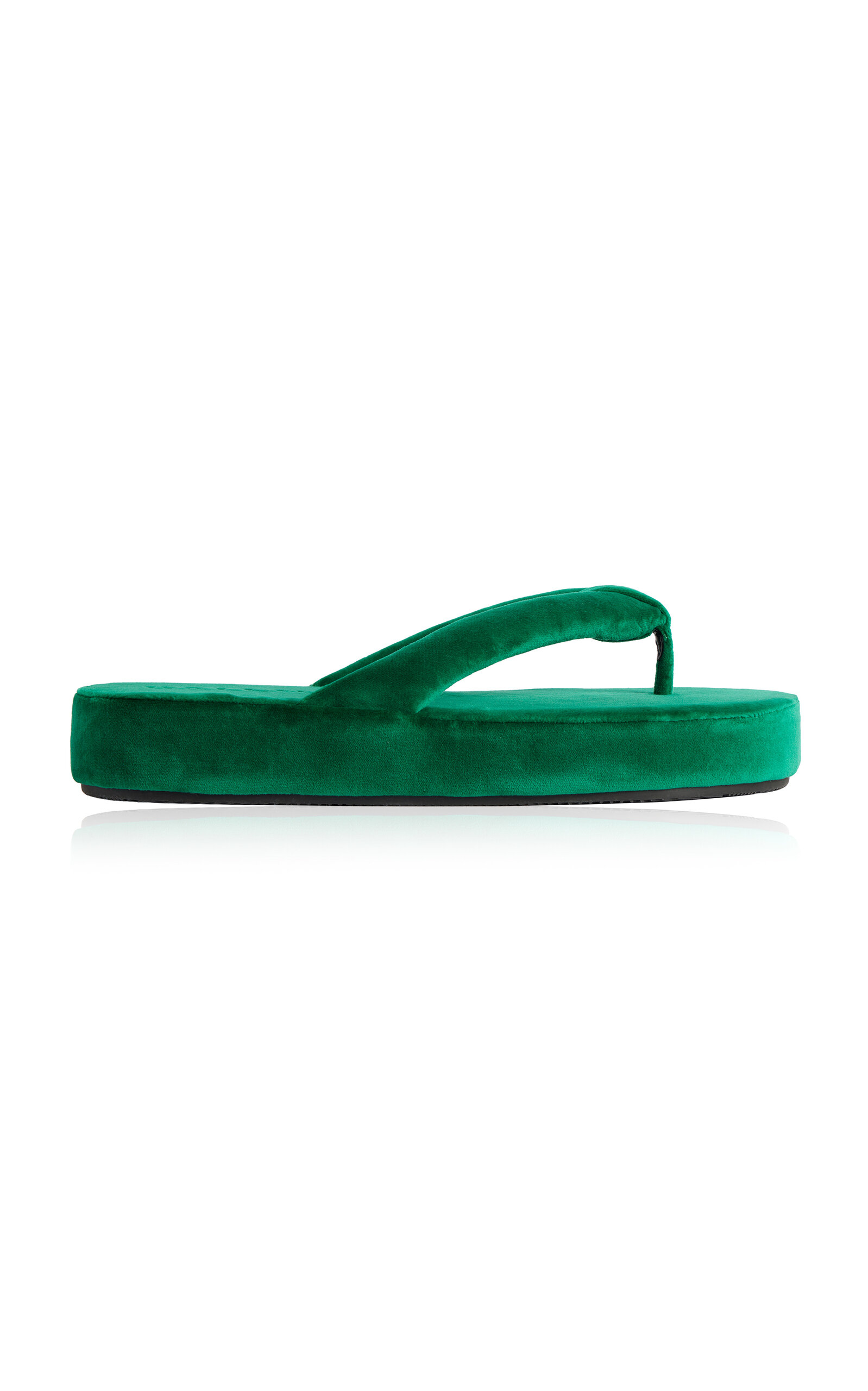 Balenciaga Platform Sandal In Green