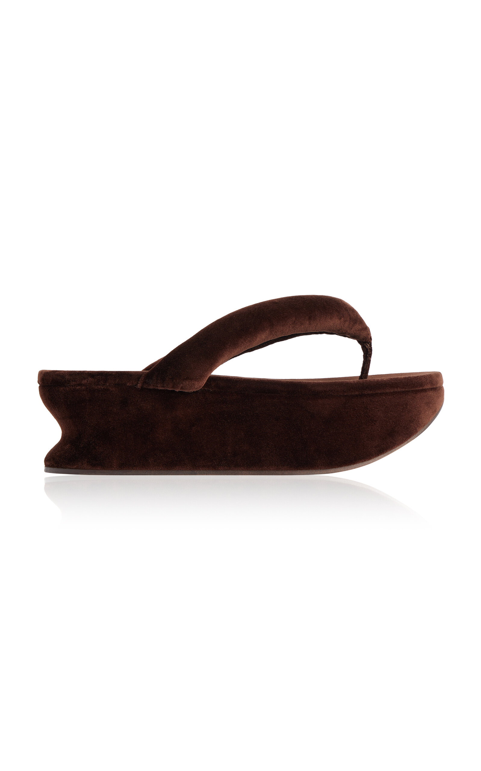Balenciaga Platform Sandal In Brown