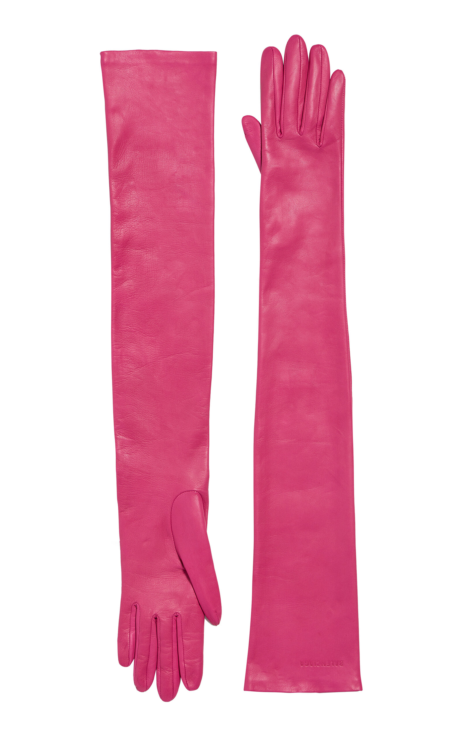 Balenciaga Long Gloves - Pink