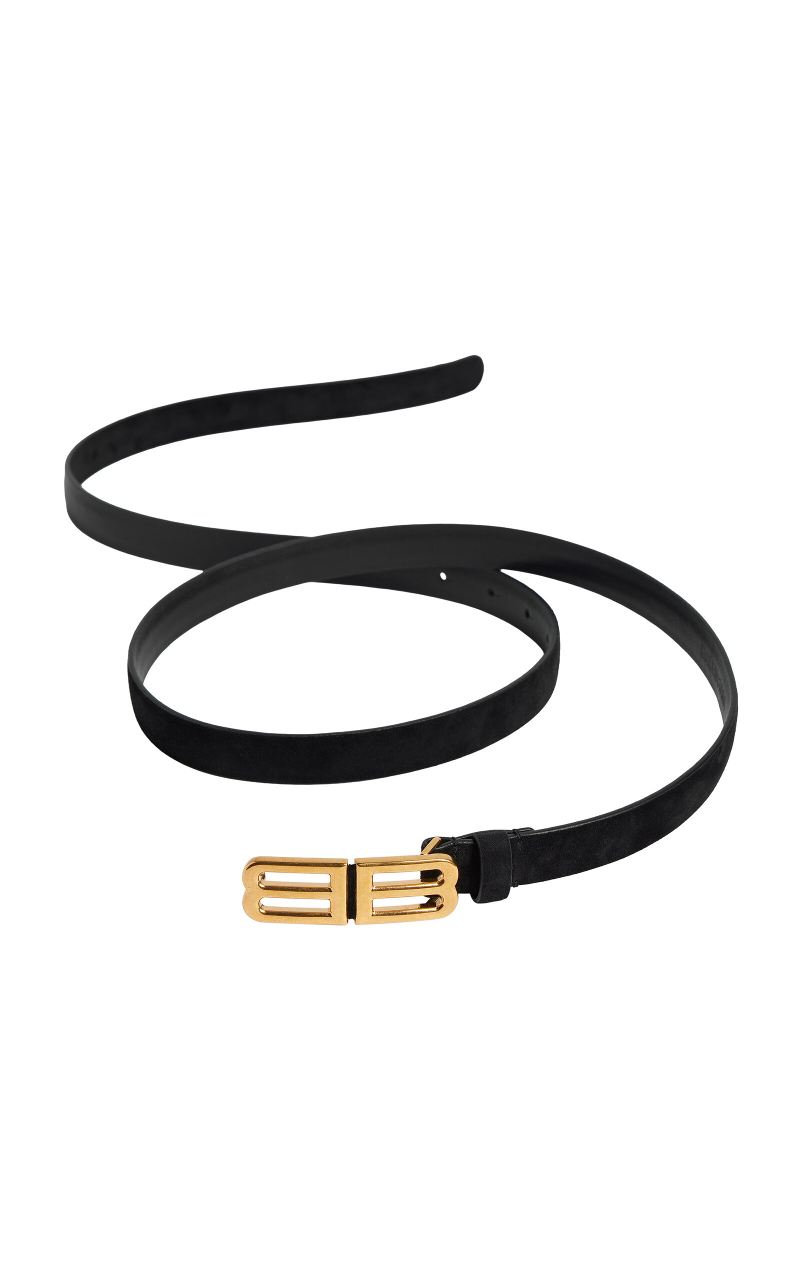 Balenciaga Bolero Bb Belt - Black - 80 cm