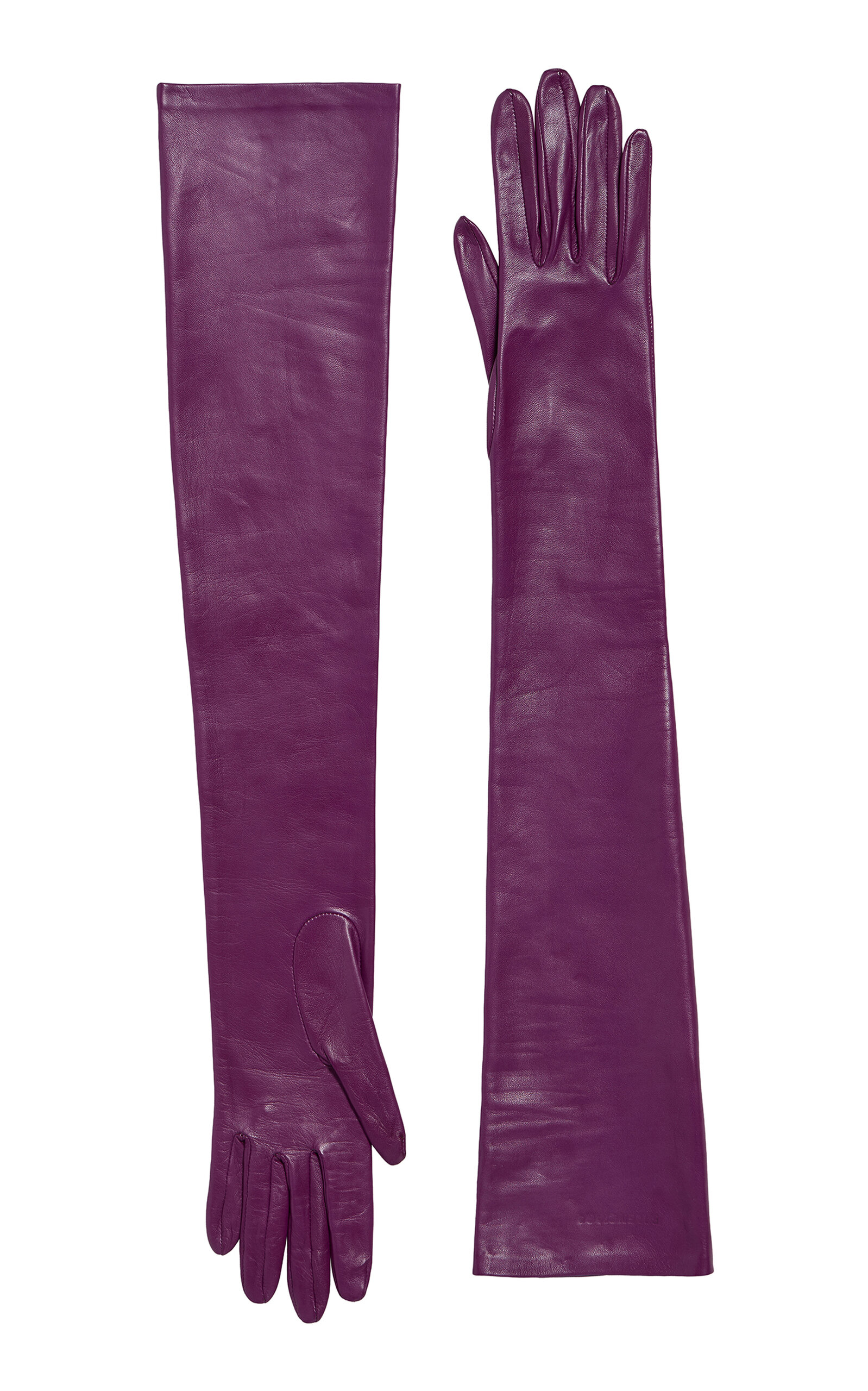 Balenciaga Long Gloves - Purple