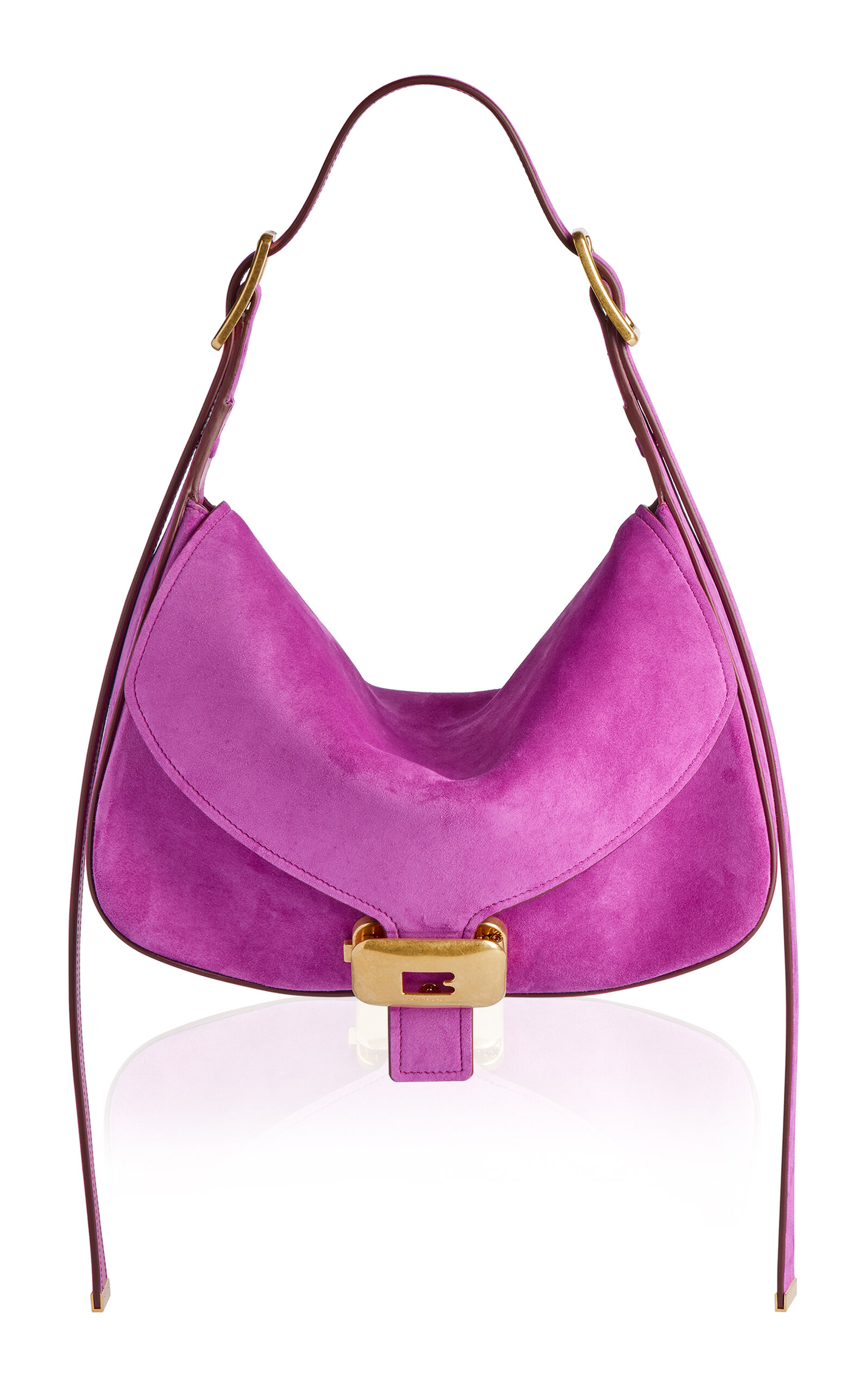 Balenciaga Medium Clicca Shoulder Bag - Fuchsia - OS
