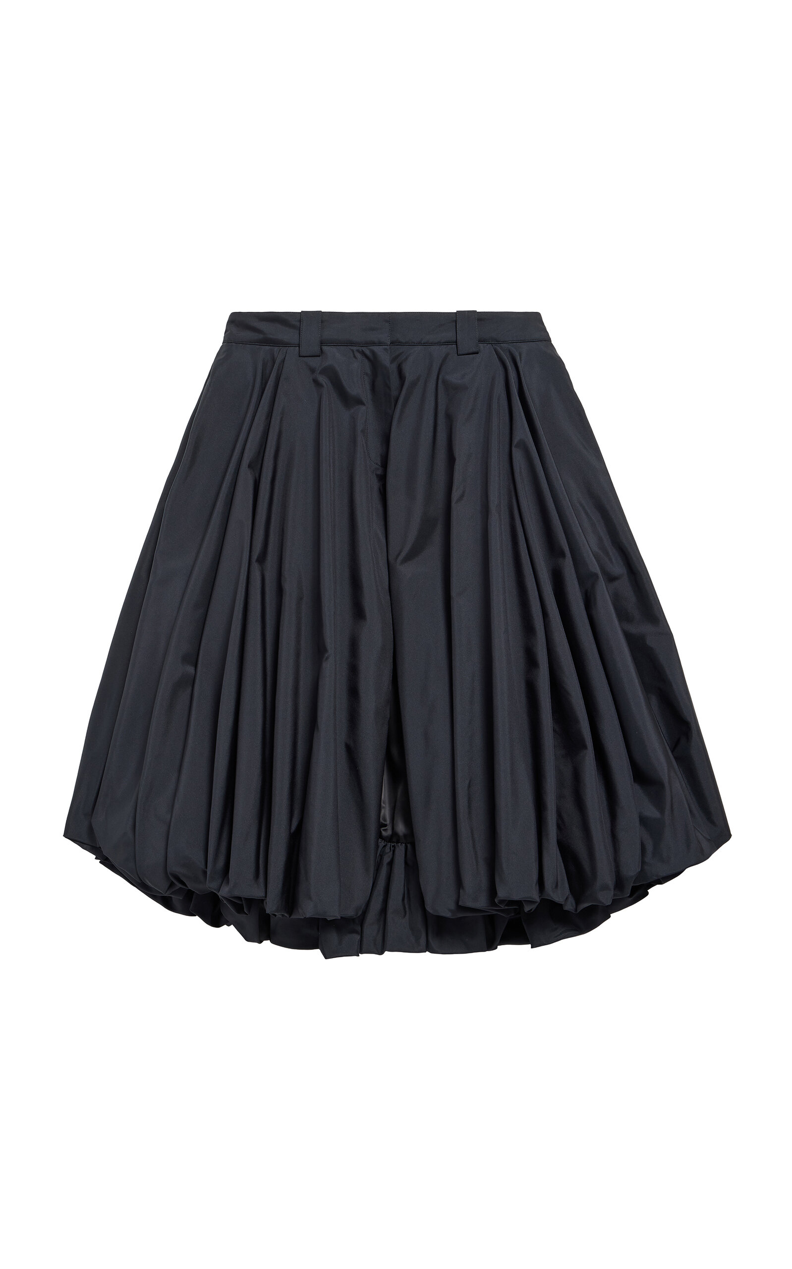 Balenciaga Technical Taffeta Balloon Shorts In Animal Print