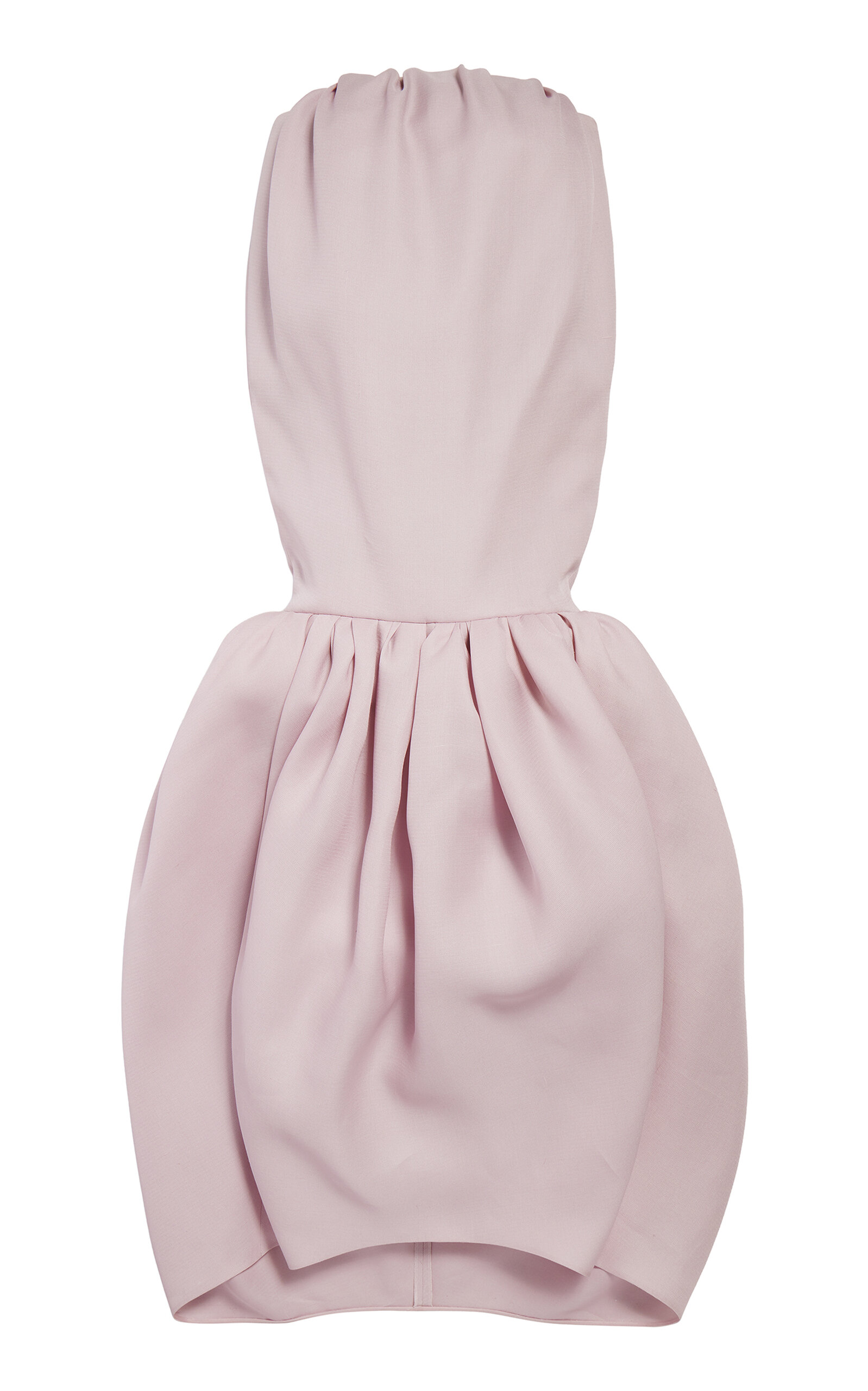 Balenciaga Silk Gazar Balloon Maxi Dress