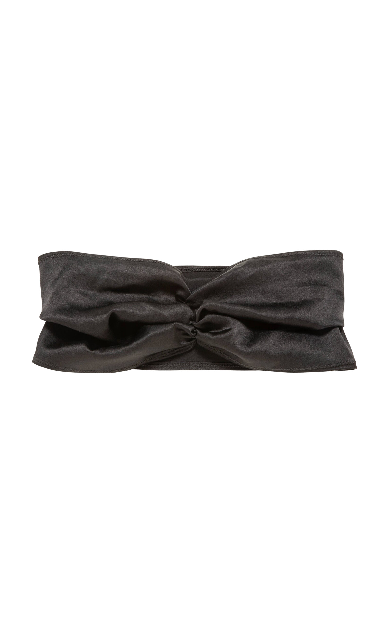 Jennifer Behr Norma Twisted Head Wrap In Black