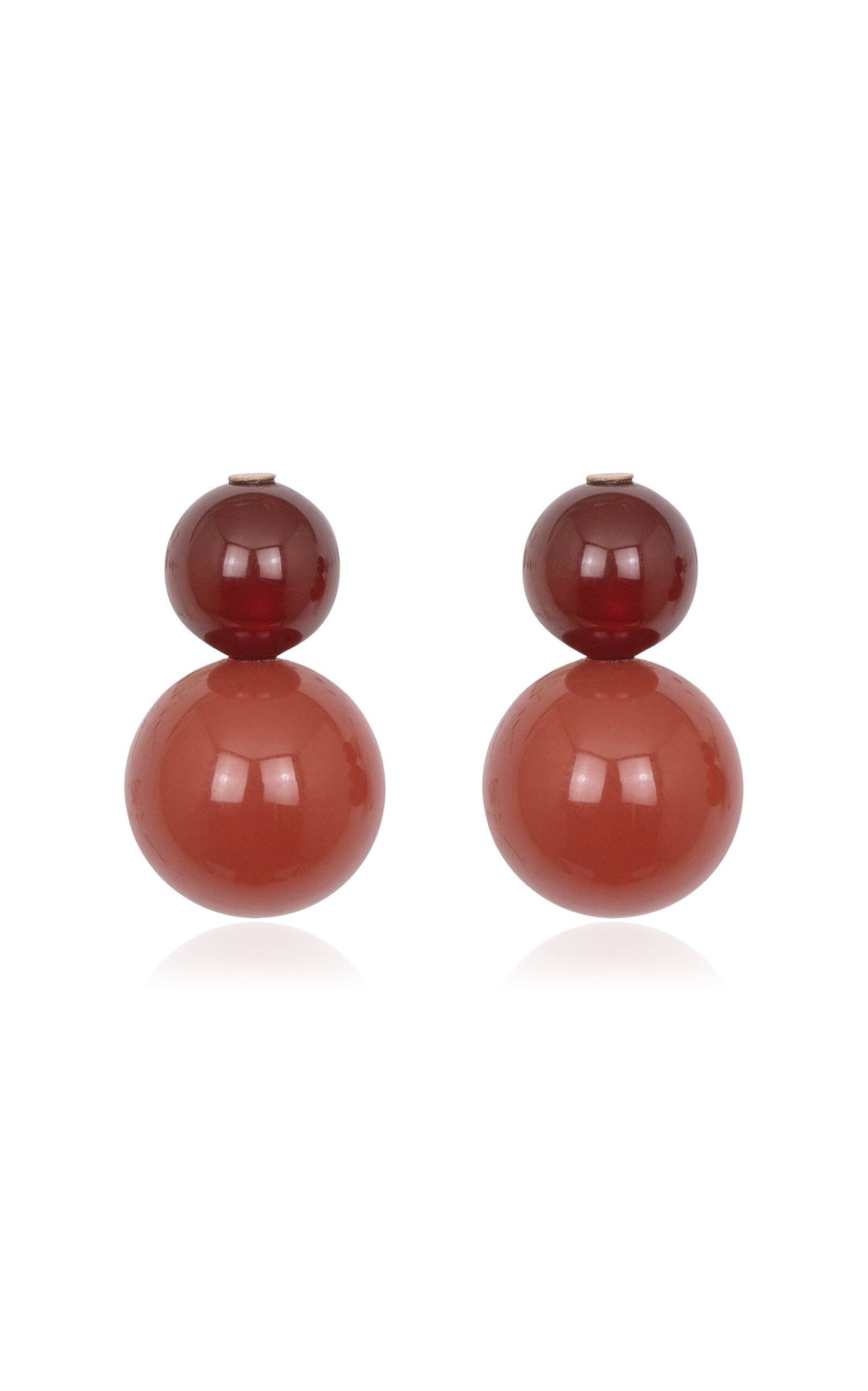 Jennifer Behr Cara Multi-stone Earrings In Red