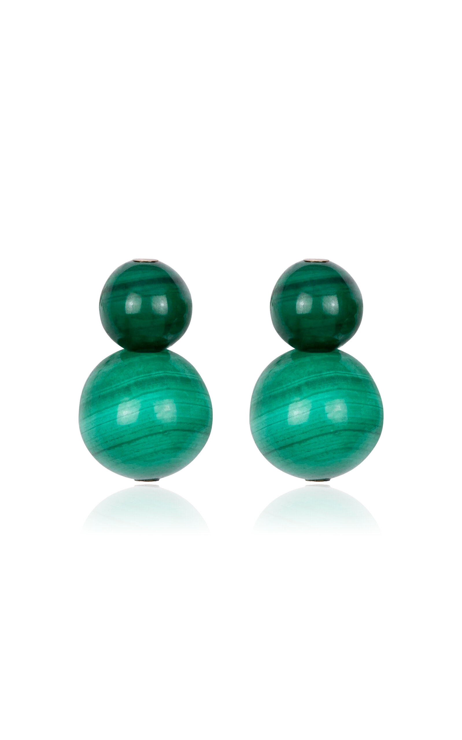 Jennifer Behr Cara Multi-stone Earrings In Green