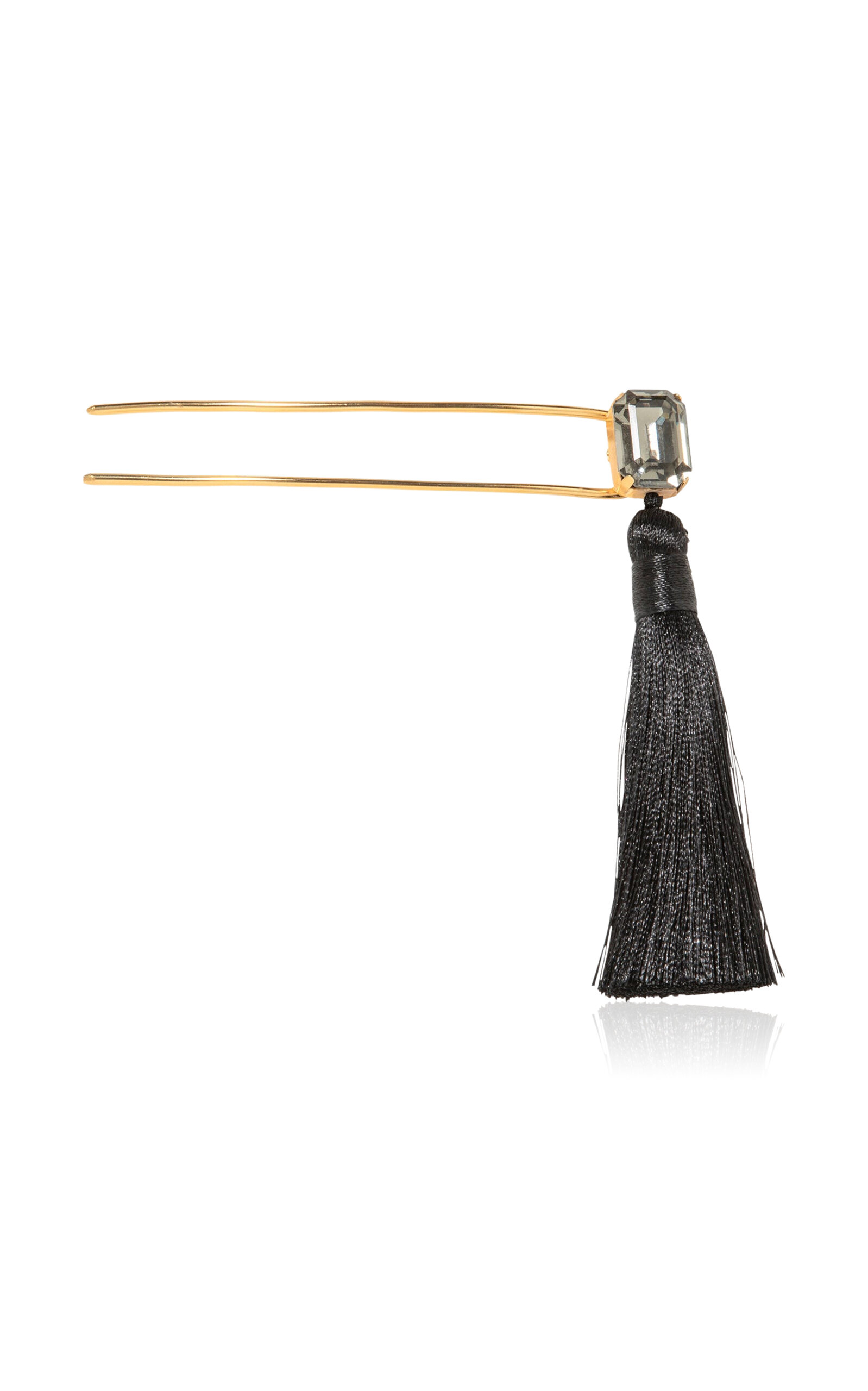 Jennifer Behr Francine 18K Gold Hairpin - Moda Operandi