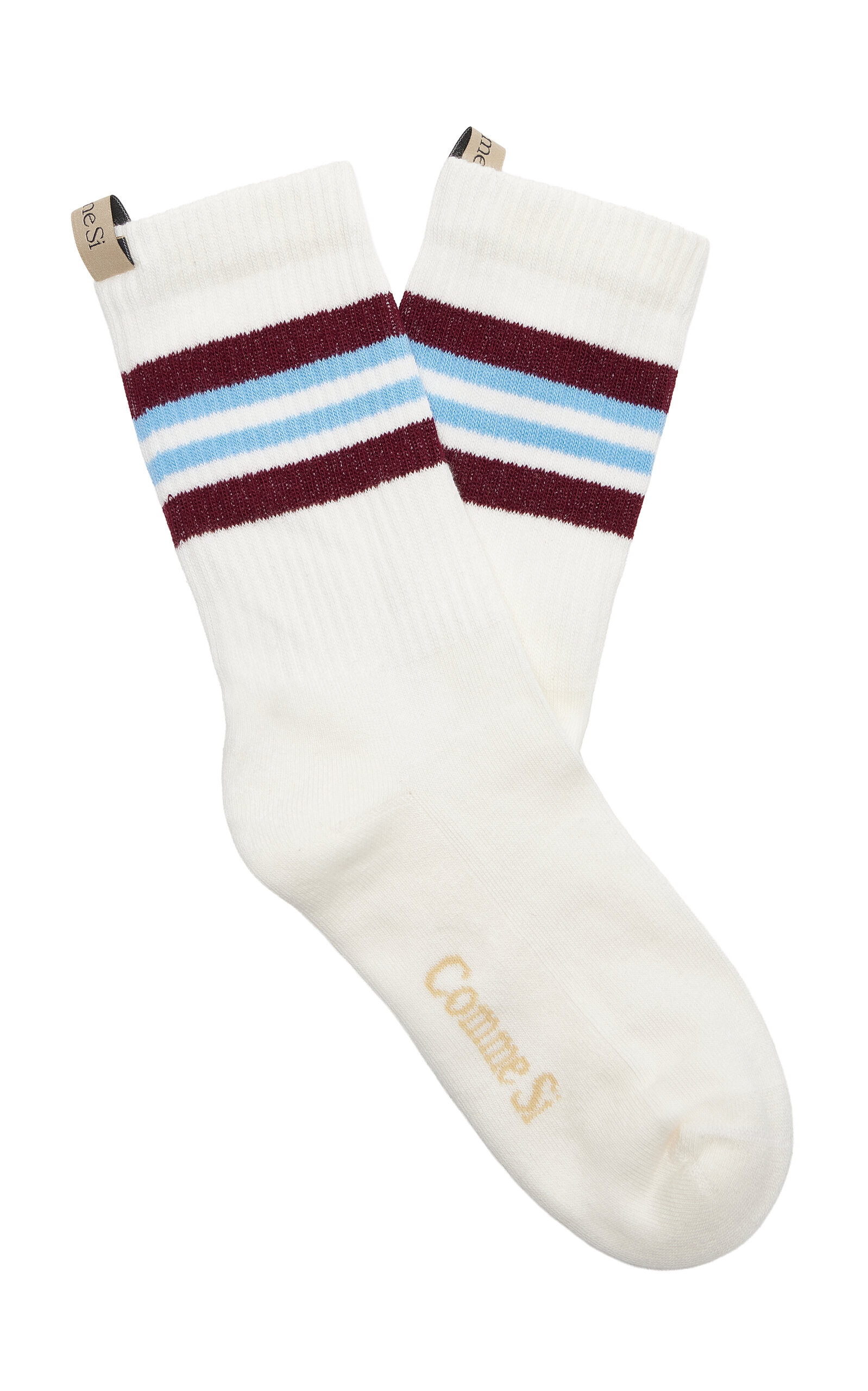Comme Si The Striped Tube Sock