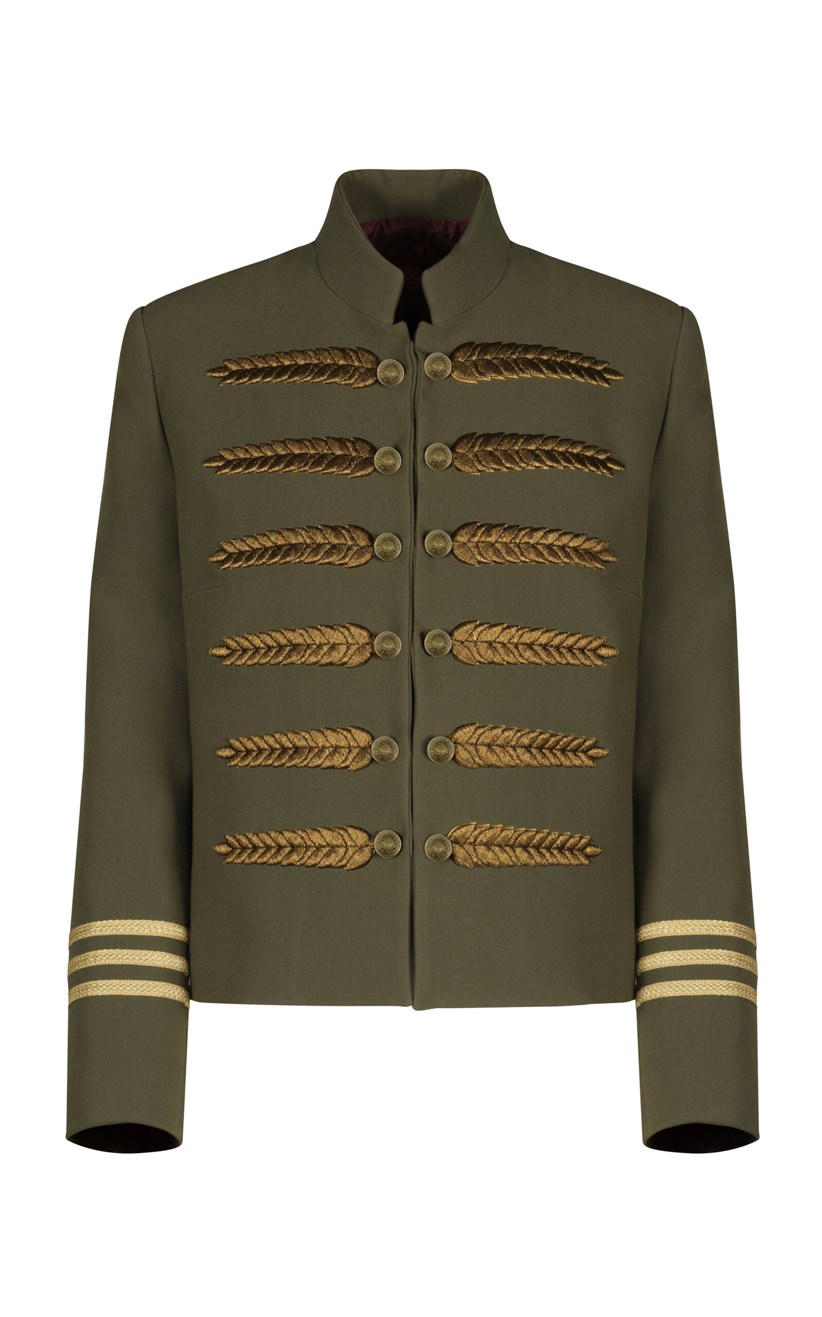 Johanna Ortiz Mosaic Of Stories Jacket In Green