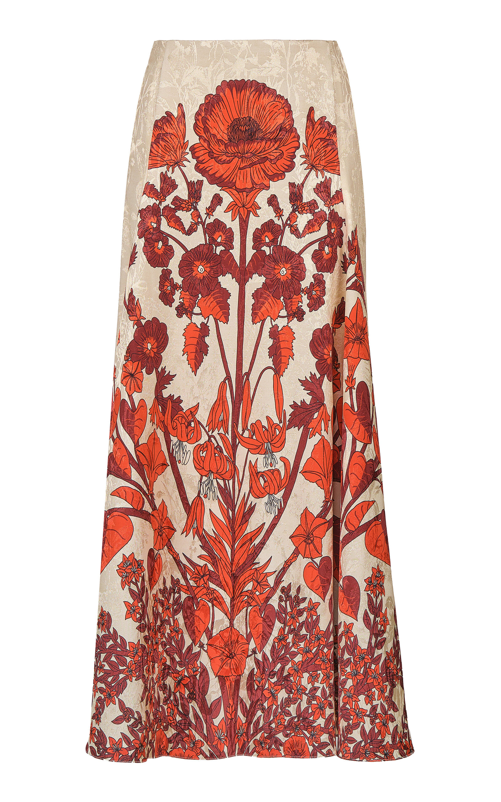 Johanna Ortiz Encanto De Isla Ankle Skirt In Multi