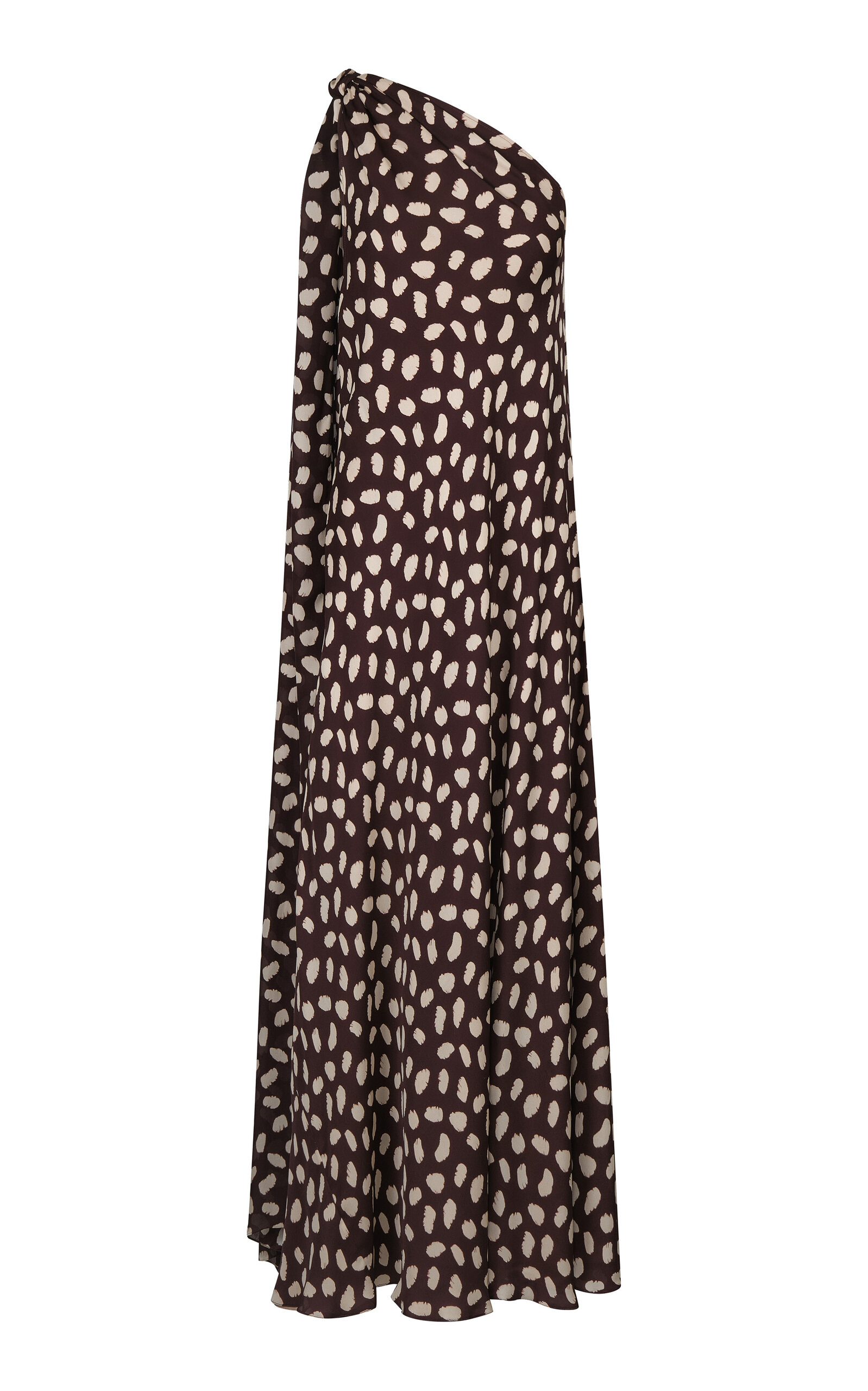 Johanna Ortiz Silk Elegant Freedom Maxi Dress In Multi
