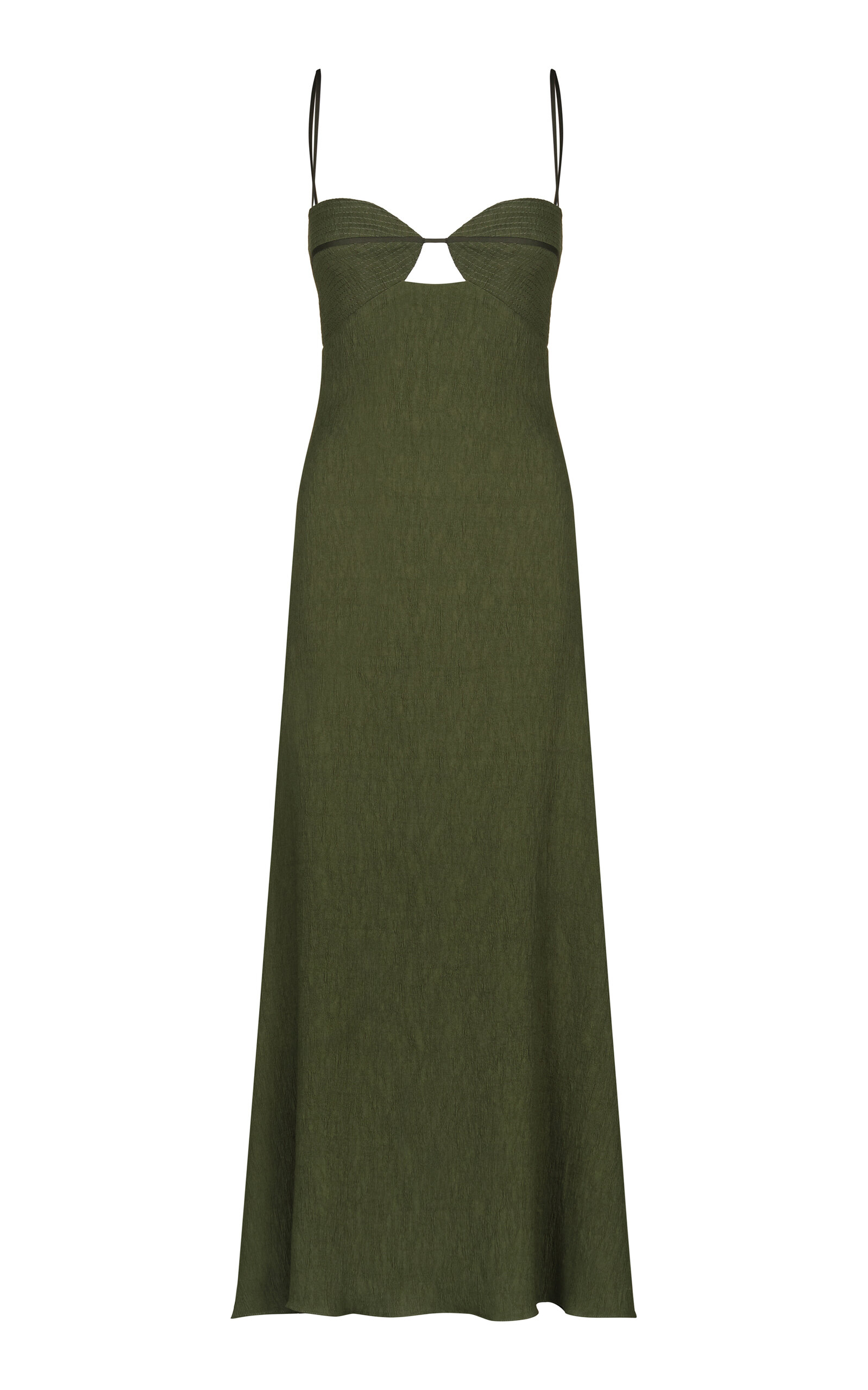 Johanna Ortiz Dream Spinner Ankle Dress In Green