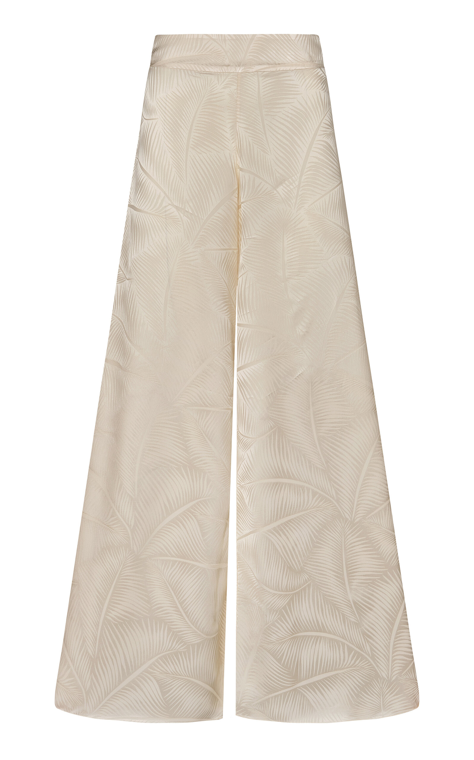 Johanna Ortiz Jacquard Musical Pants In White