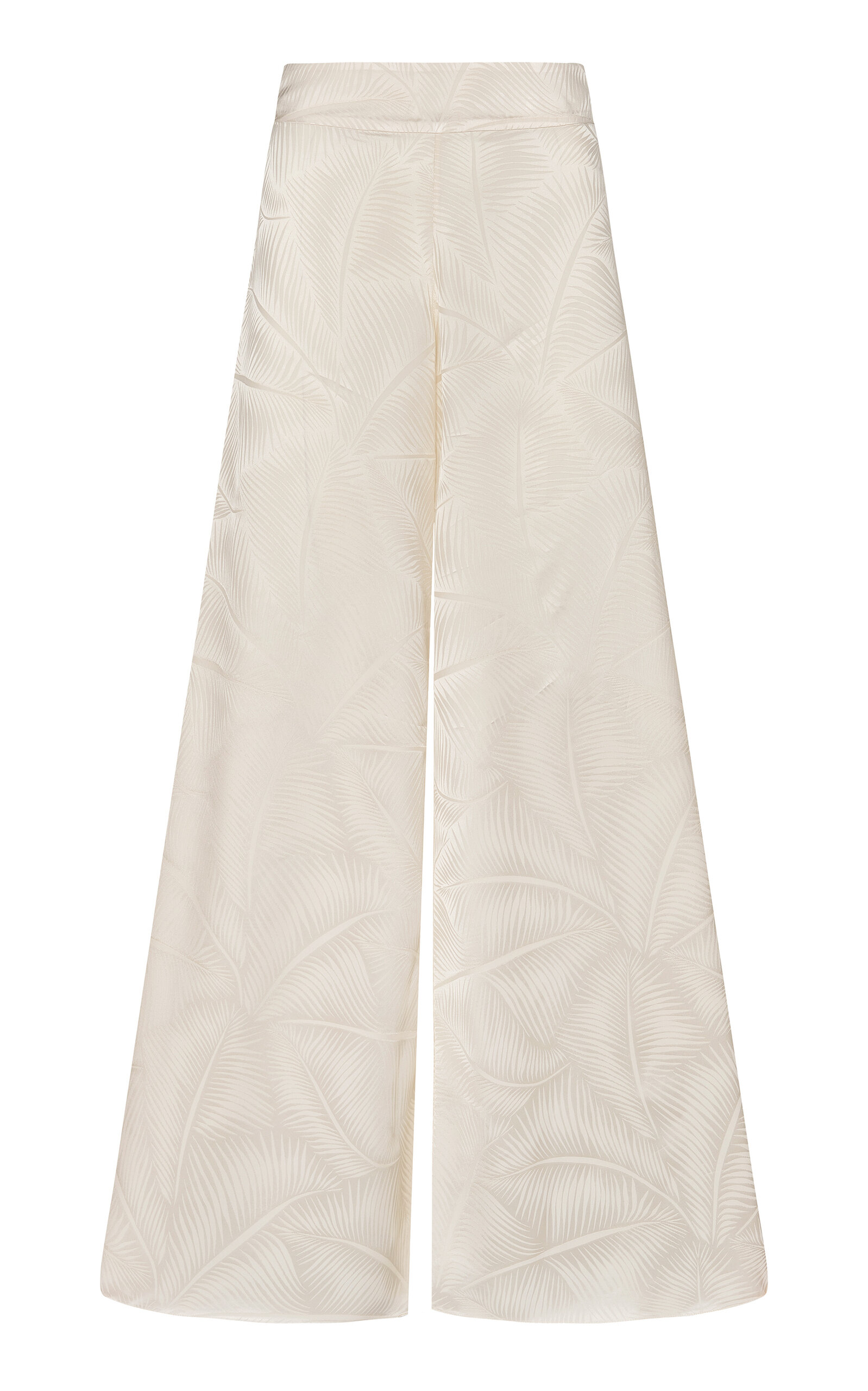 Johanna Ortiz Musical Jacquard Wide-Leg Pants