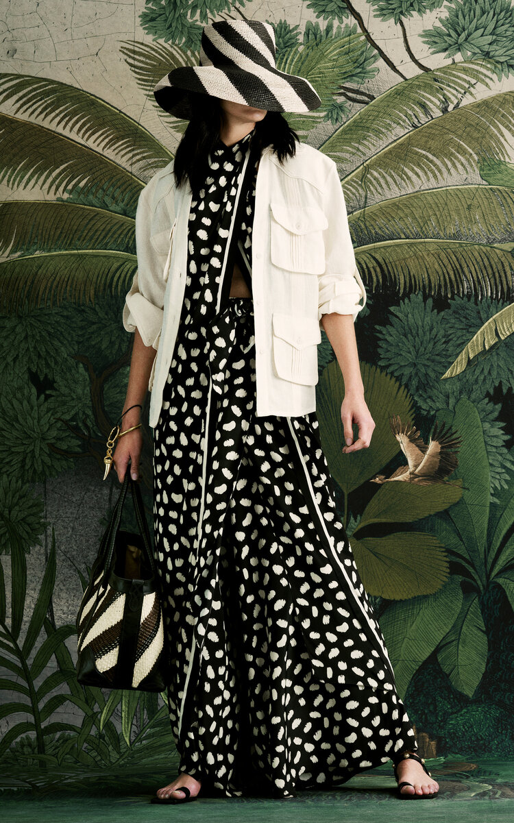 Johanna Ortiz Silk Musical Pants In Multi